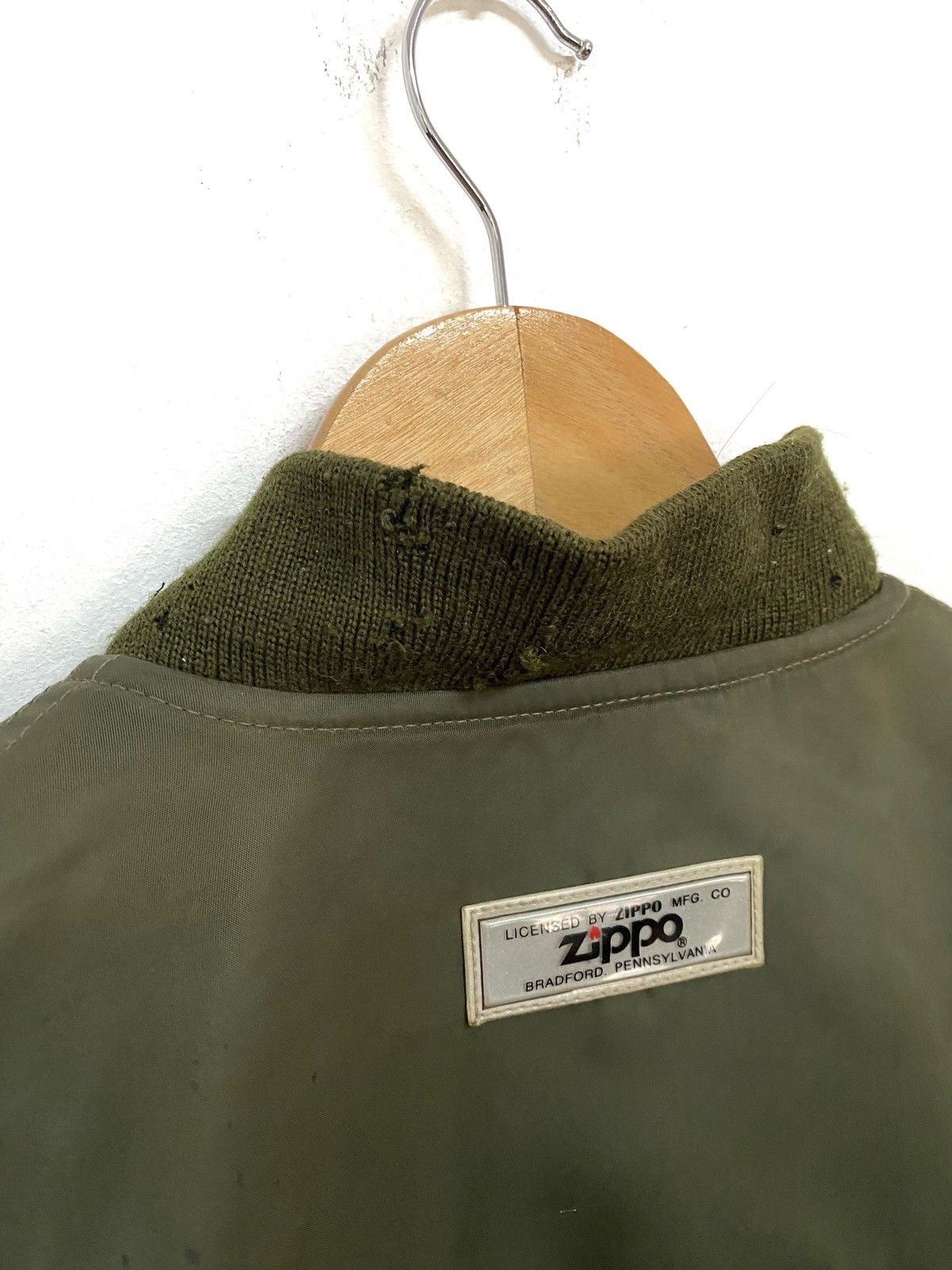 Vintage × Zippo Vintage Zippo Bomber Flight Jacket Size US L / EU 52-54 / 3 - 8 Thumbnail