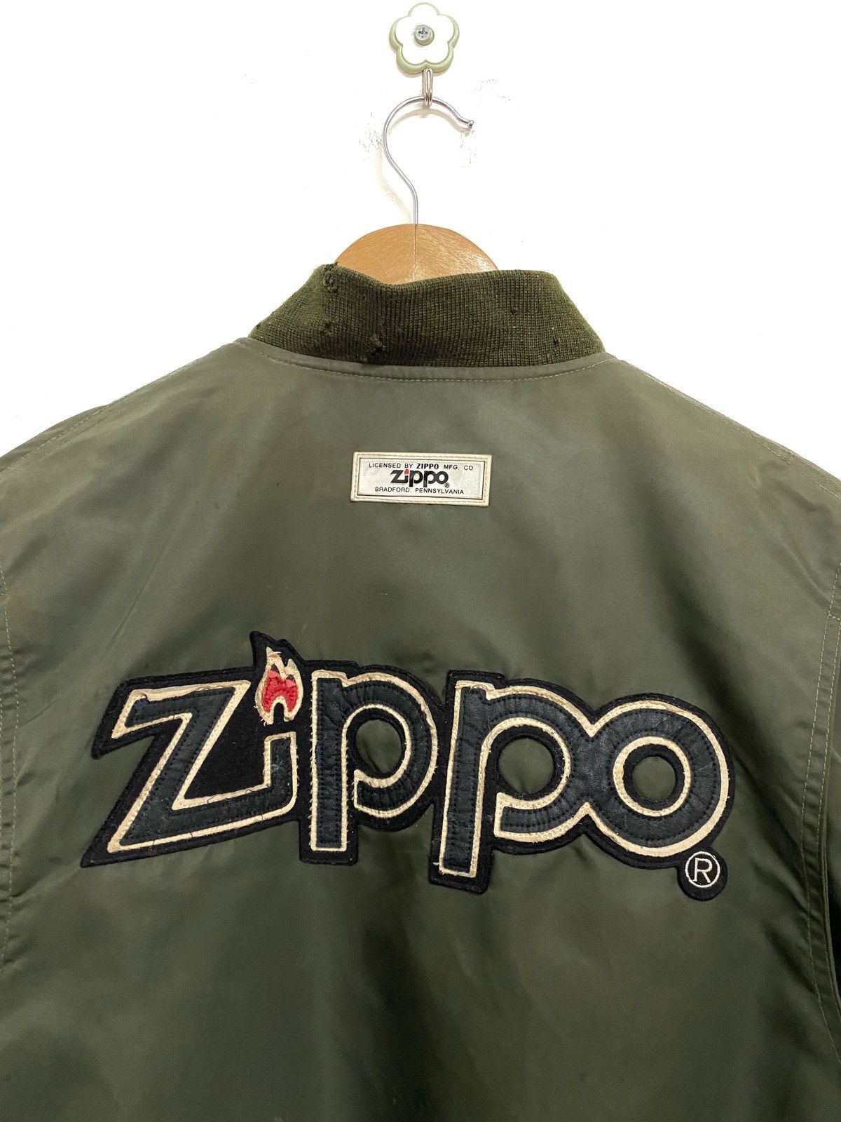 Vintage × Zippo Vintage Zippo Bomber Flight Jacket Size US L / EU 52-54 / 3 - 7 Thumbnail