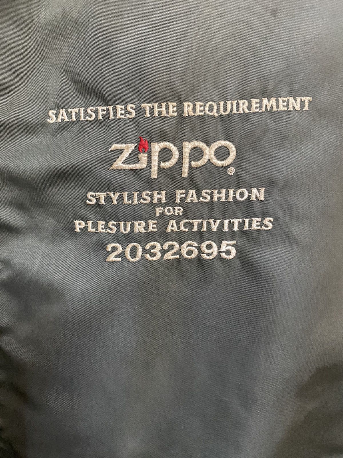 Vintage × Zippo Vintage Zippo Bomber Flight Jacket Size US L / EU 52-54 / 3 - 5 Thumbnail