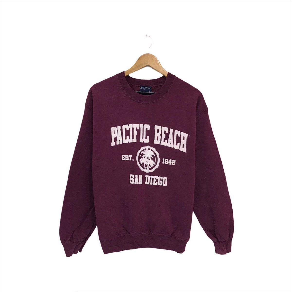 Vintage Vintage Pacific Beach San Diego Sweatshirt MV Sport Size US M / EU 48-50 / 2 - 1 Thumbnail