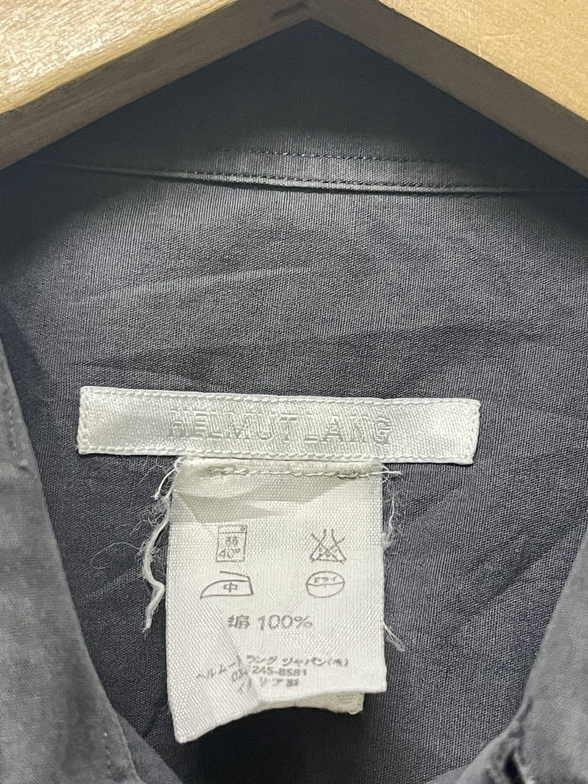 Helmut Lang 📌Binding Offer📌 HELMUT LANG BUTTON UP SHIRT MADE IN ITALY Size US M / EU 48-50 / 2 - 6 Thumbnail