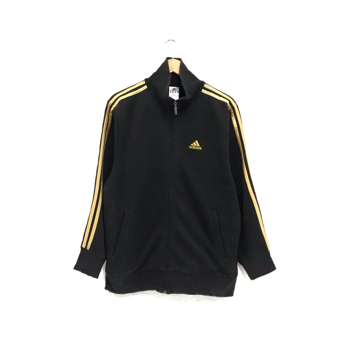 Vintage Adidas Zipper Up Sweatshirt Adidas Three Stripes
