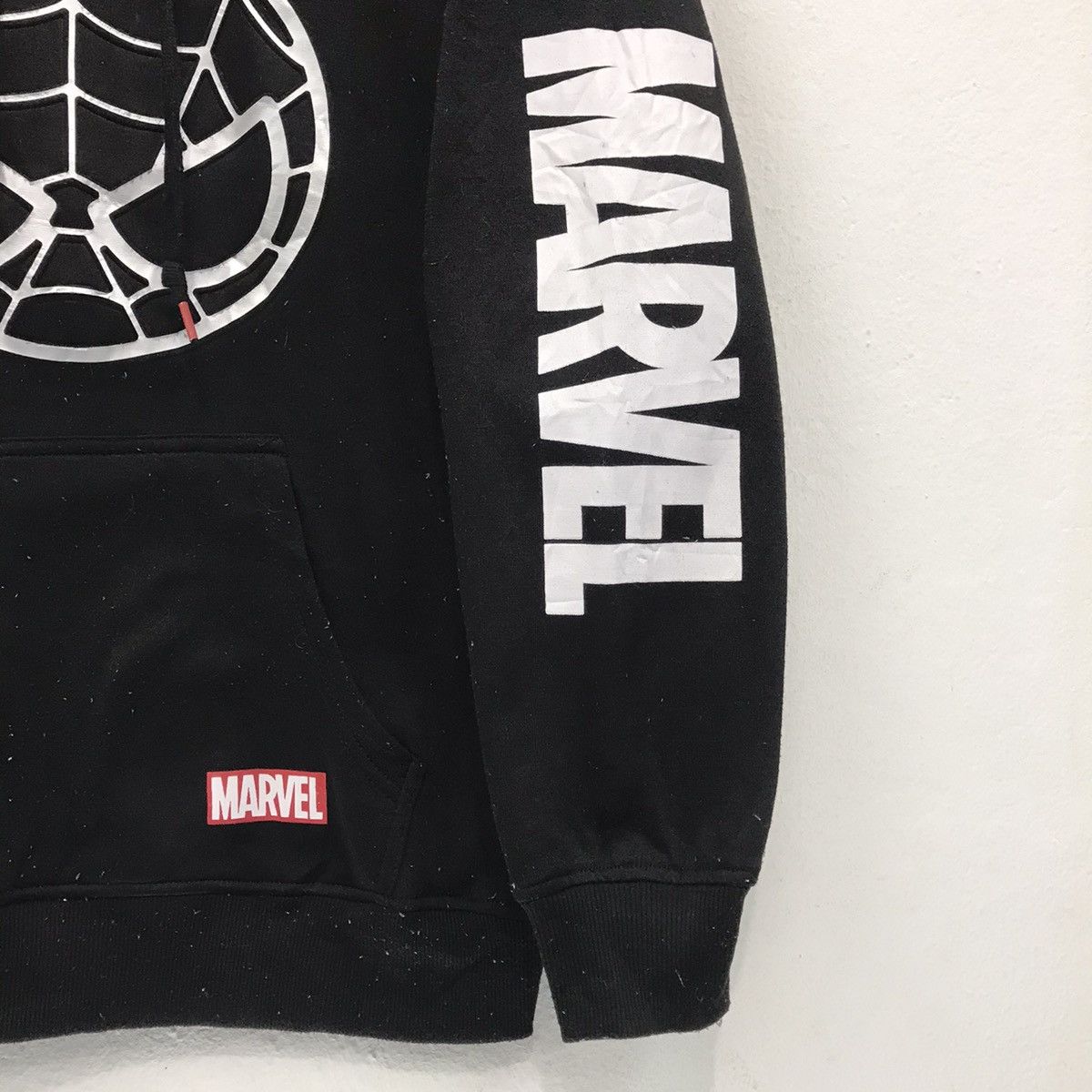 DC Comics × Japanese Brand × Marvel Comics MARVEL Comic Sweatshirt Big Logo Spiderman MARVEL Size US M / EU 48-50 / 2 - 4 Thumbnail
