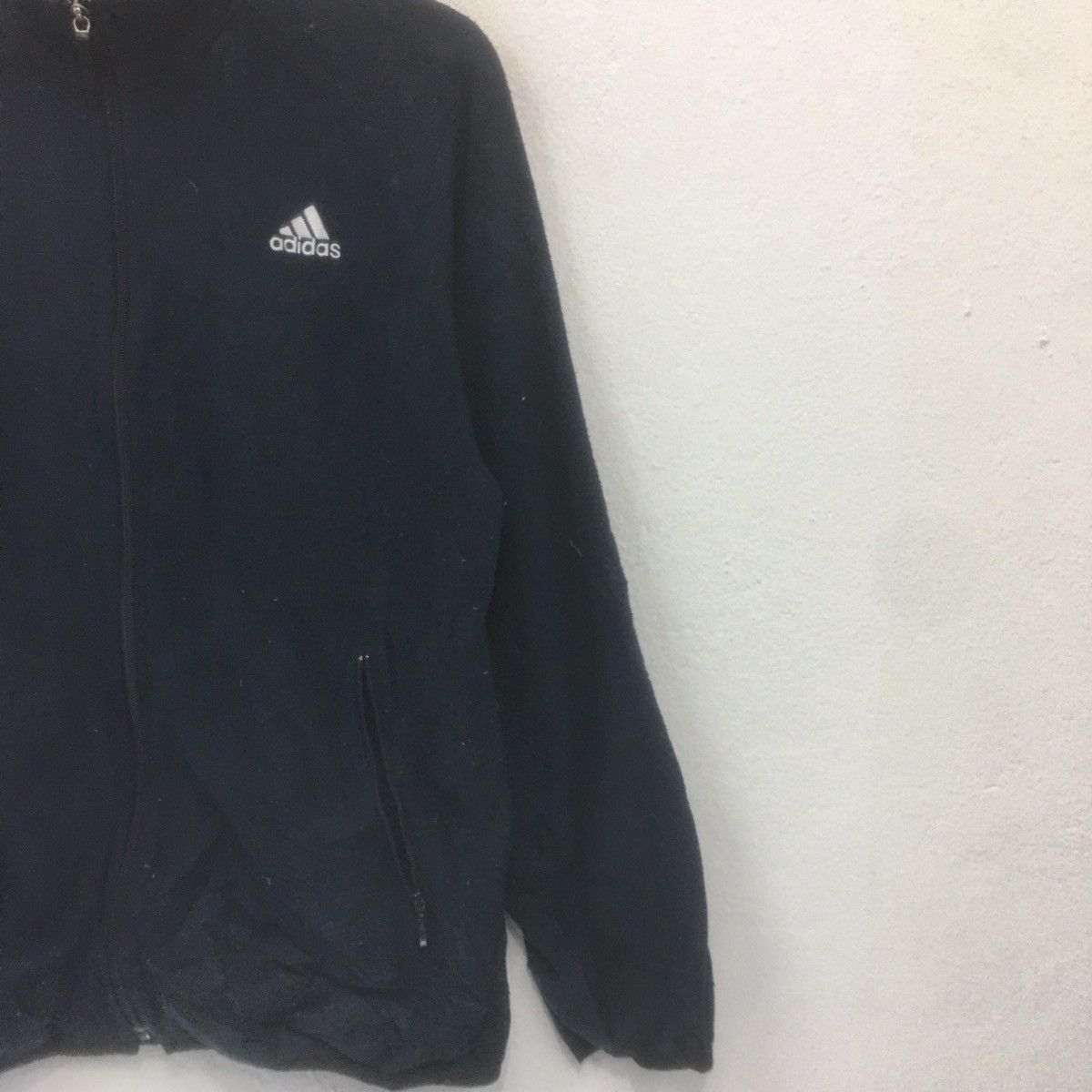Adidas × Japanese Brand Vintage Adidas Fullzip Sweater Adidas Sweatshirt Size US M / EU 48-50 / 2 - 5 Thumbnail