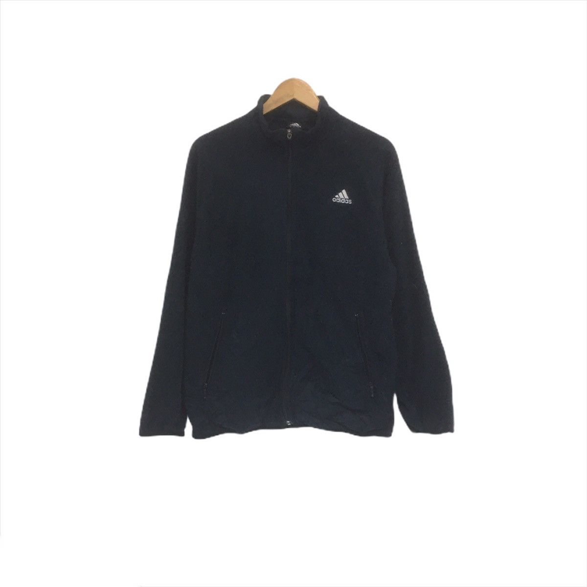 Adidas × Japanese Brand Vintage Adidas Fullzip Sweater Adidas Sweatshirt Size US M / EU 48-50 / 2 - 1 Thumbnail