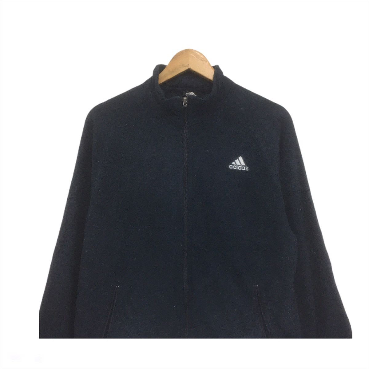 Adidas × Japanese Brand Vintage Adidas Fullzip Sweater Adidas Sweatshirt Size US M / EU 48-50 / 2 - 2 Thumbnail