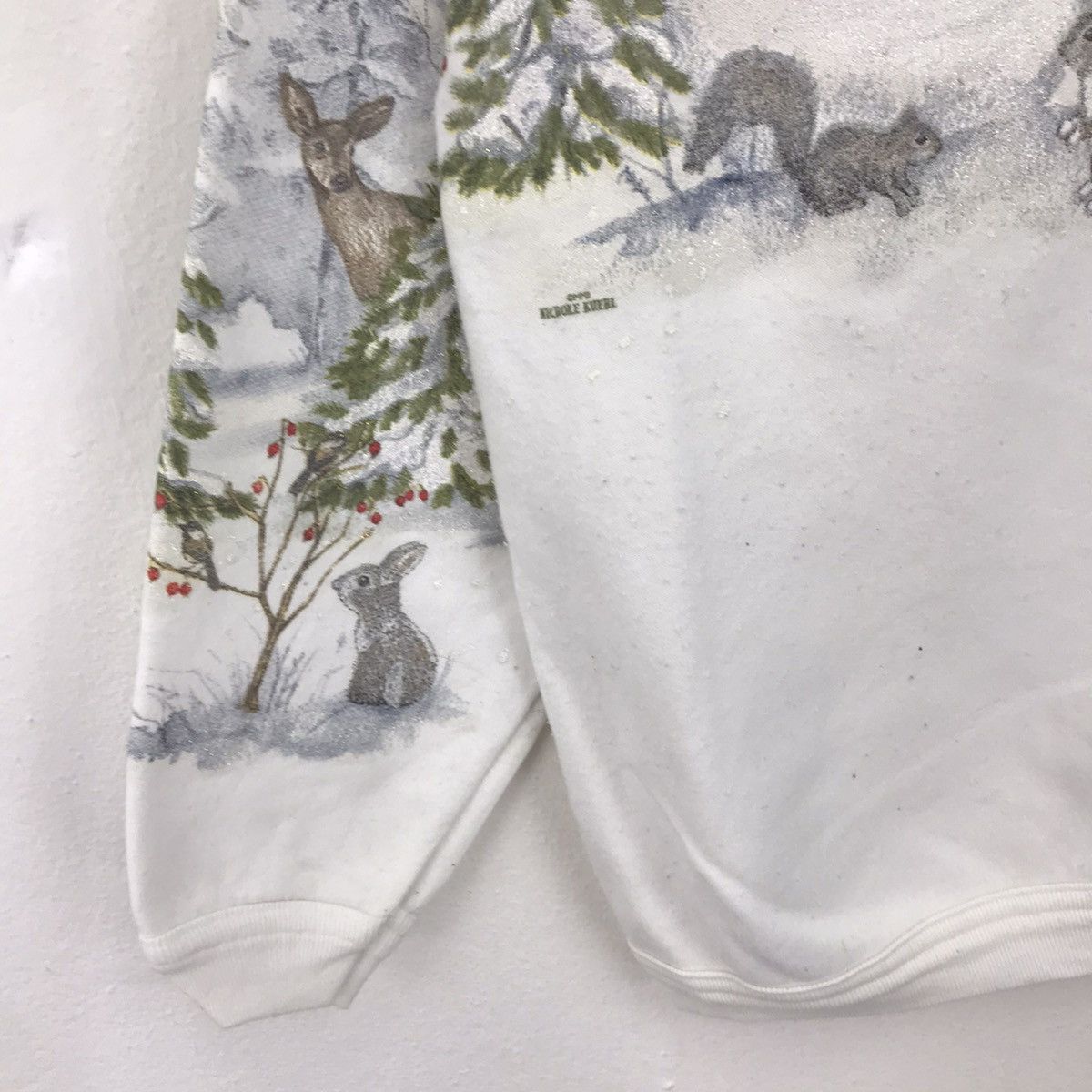 Vintage Vintage Snow Fullprint ArtDesign Sweatshirt Pullover Jumper Size US L / EU 52-54 / 3 - 7 Thumbnail