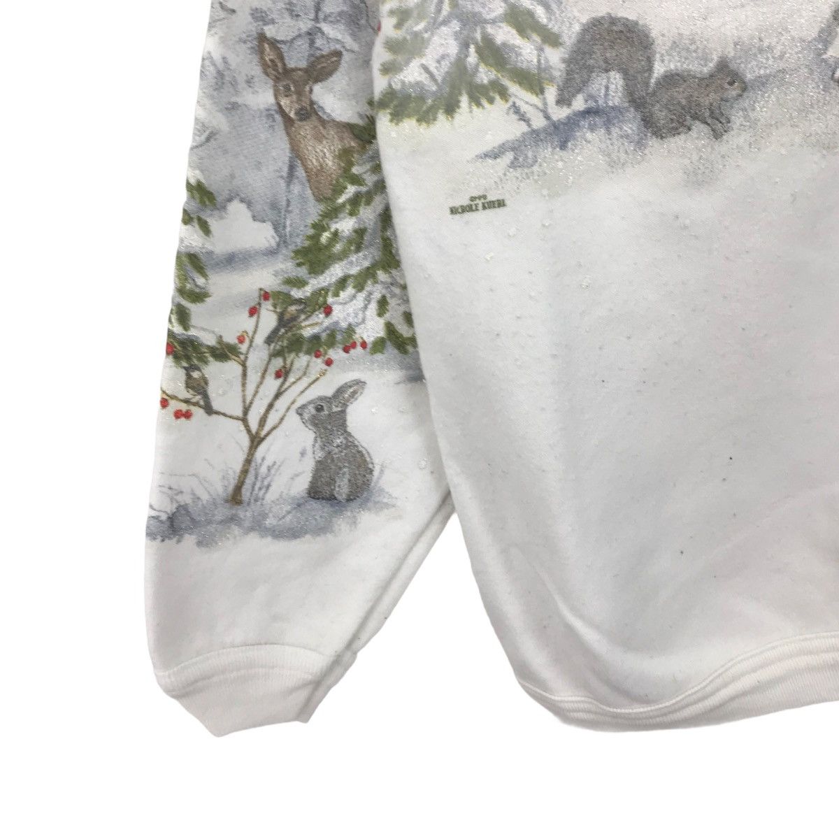 Vintage Vintage Snow Fullprint ArtDesign Sweatshirt Pullover Jumper Size US L / EU 52-54 / 3 - 4 Thumbnail