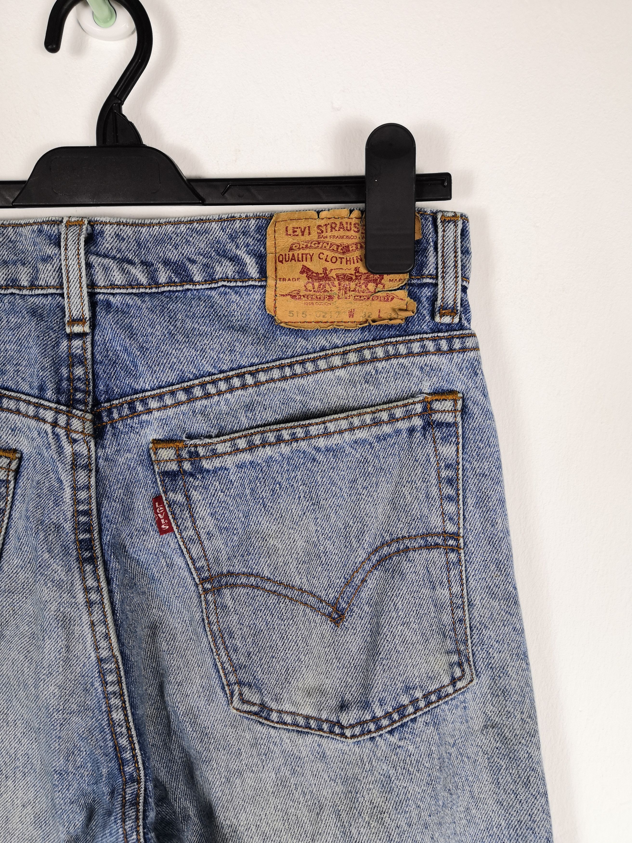 Levi's Vintage Levis Sun Faded Jeans Levis 515 Distressed Denim Size US 30 / EU 46 - 5 Thumbnail