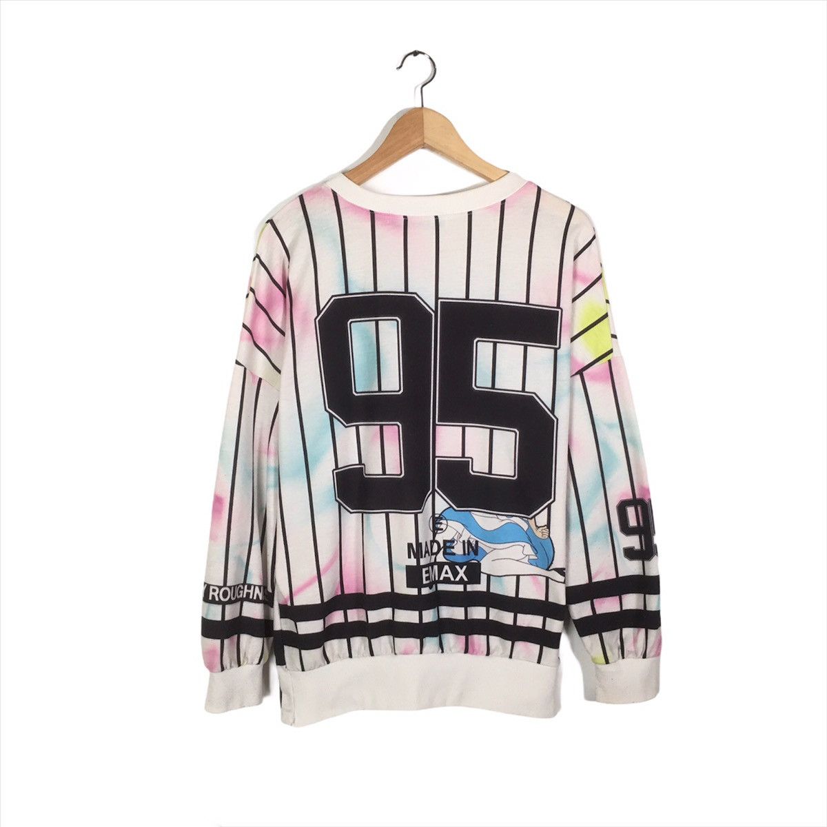 Japanese Brand × Vintage Vintage Necessary Roughness Sweatshirt BRAVE HEART Emax Size US M / EU 48-50 / 2 - 2 Thumbnail
