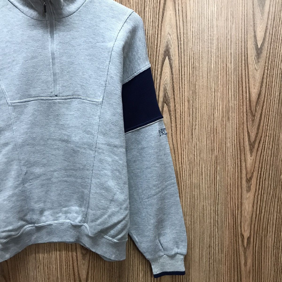 NCAA × Vintage Vintage NCAA HalfZip Sweatshirt Size US M / EU 48-50 / 2 - 5 Thumbnail