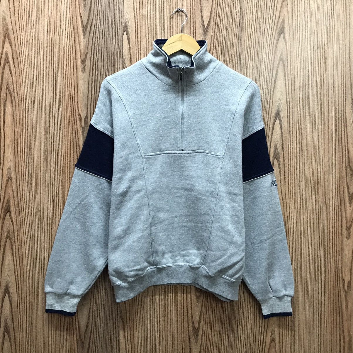 NCAA × Vintage Vintage NCAA HalfZip Sweatshirt Size US M / EU 48-50 / 2 - 1 Thumbnail