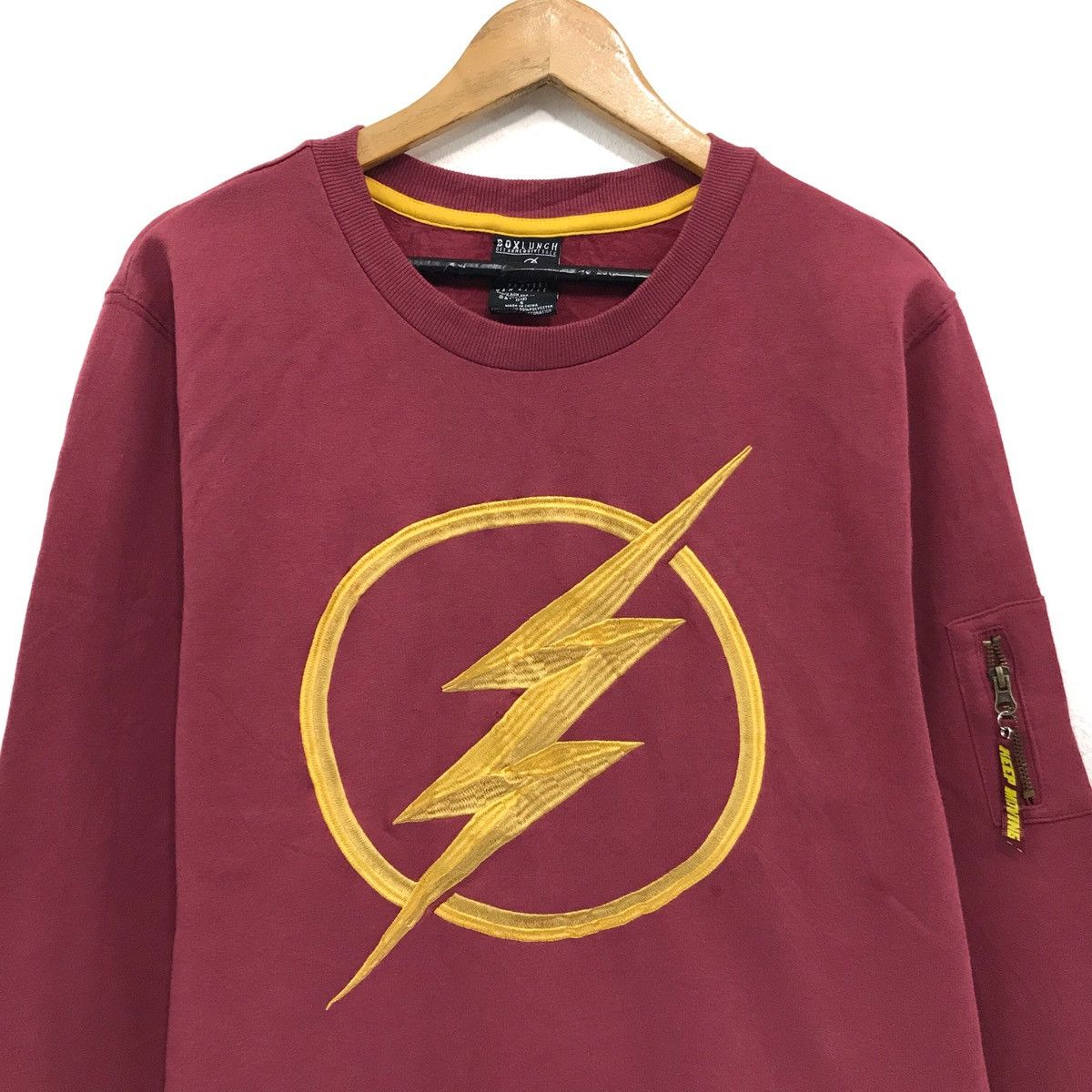DC Comics The Flash Sweatshirt Big Logo Embroidery Flash Size US M / EU 48-50 / 2 - 2 Thumbnail