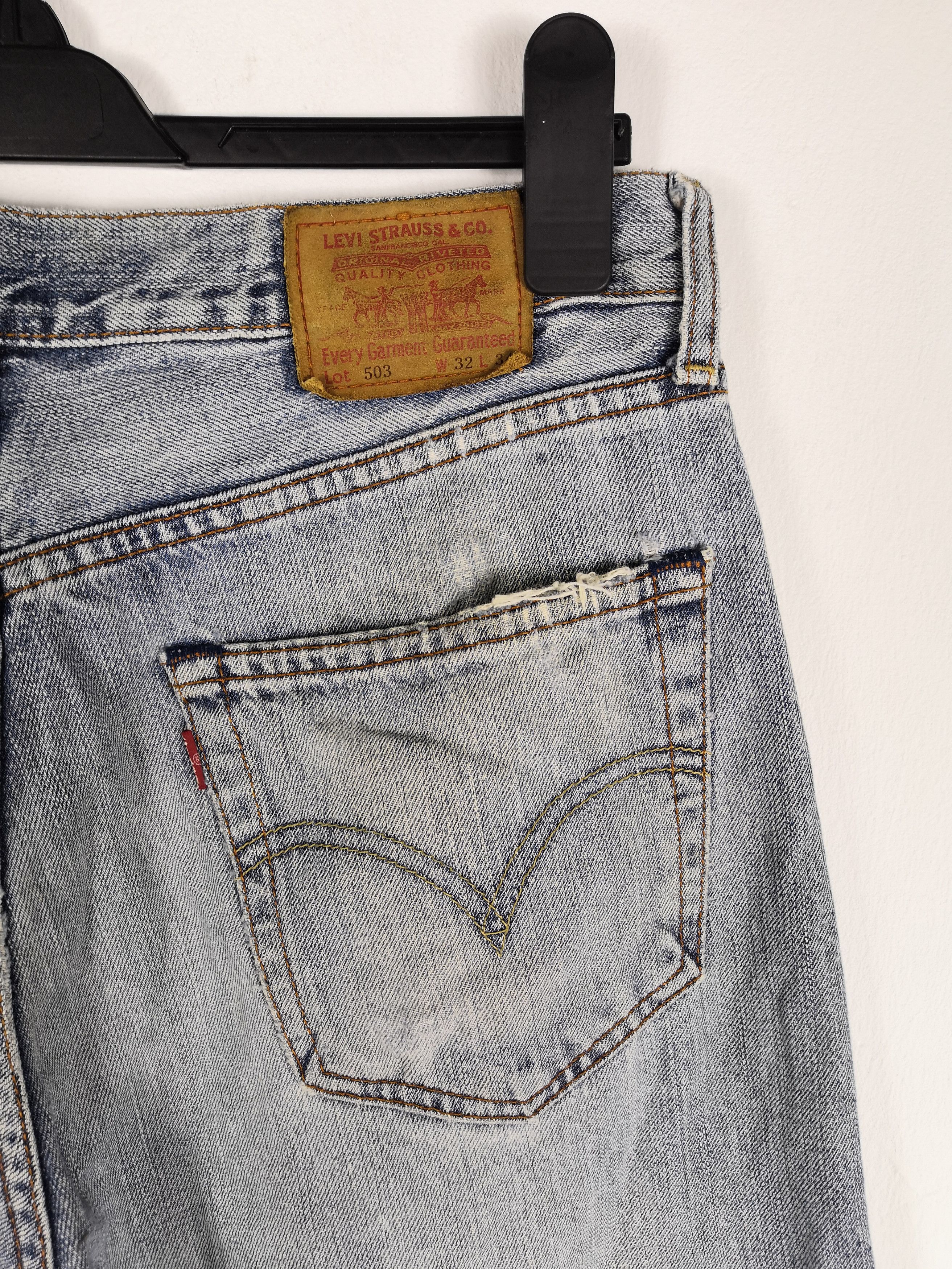 Levi's Vintage Levi's Jeans Levis Denim Pants Light Wash Faded Size US 32 / EU 48 - 5 Thumbnail