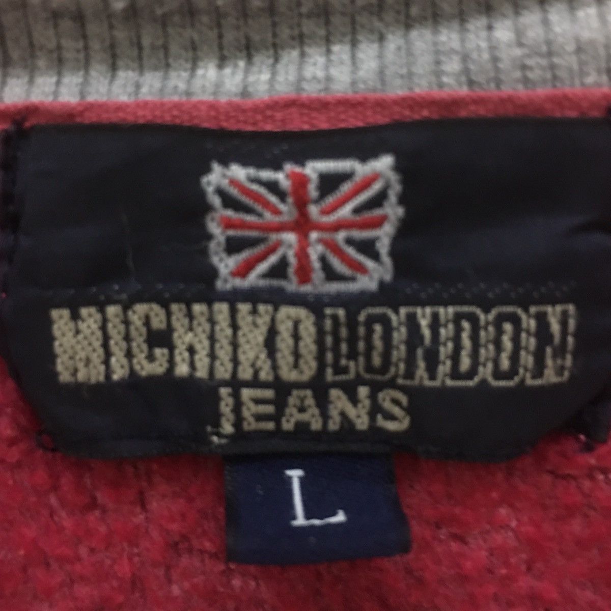 Japanese Brand × Michiko Koshino × Michiko Koshino London Vintage Michiko London Jeans Sweatshirt CrewNeck Size S / US 4 / IT 40 - 6 Thumbnail