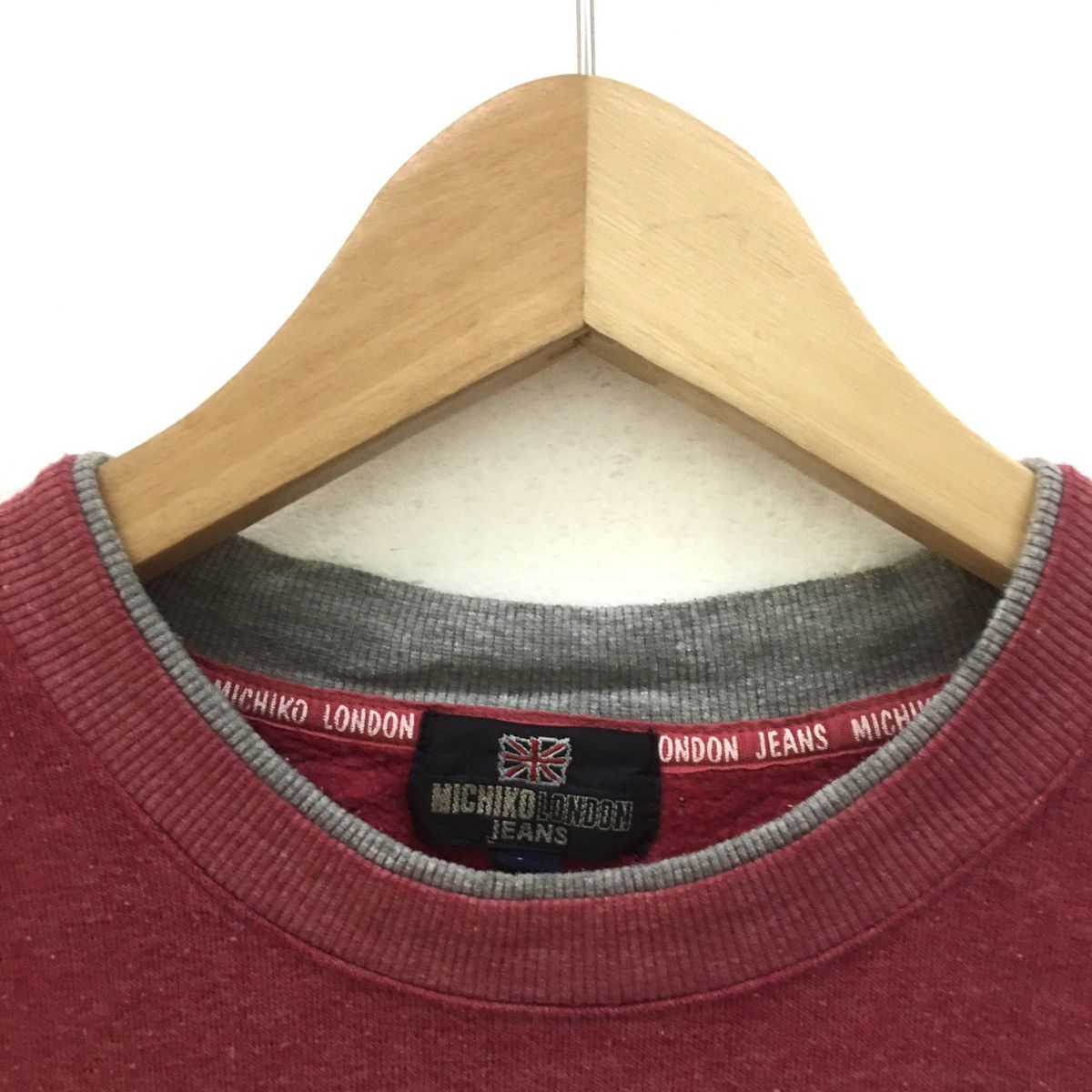 Japanese Brand × Michiko Koshino × Michiko Koshino London Vintage Michiko London Jeans Sweatshirt CrewNeck Size S / US 4 / IT 40 - 4 Thumbnail