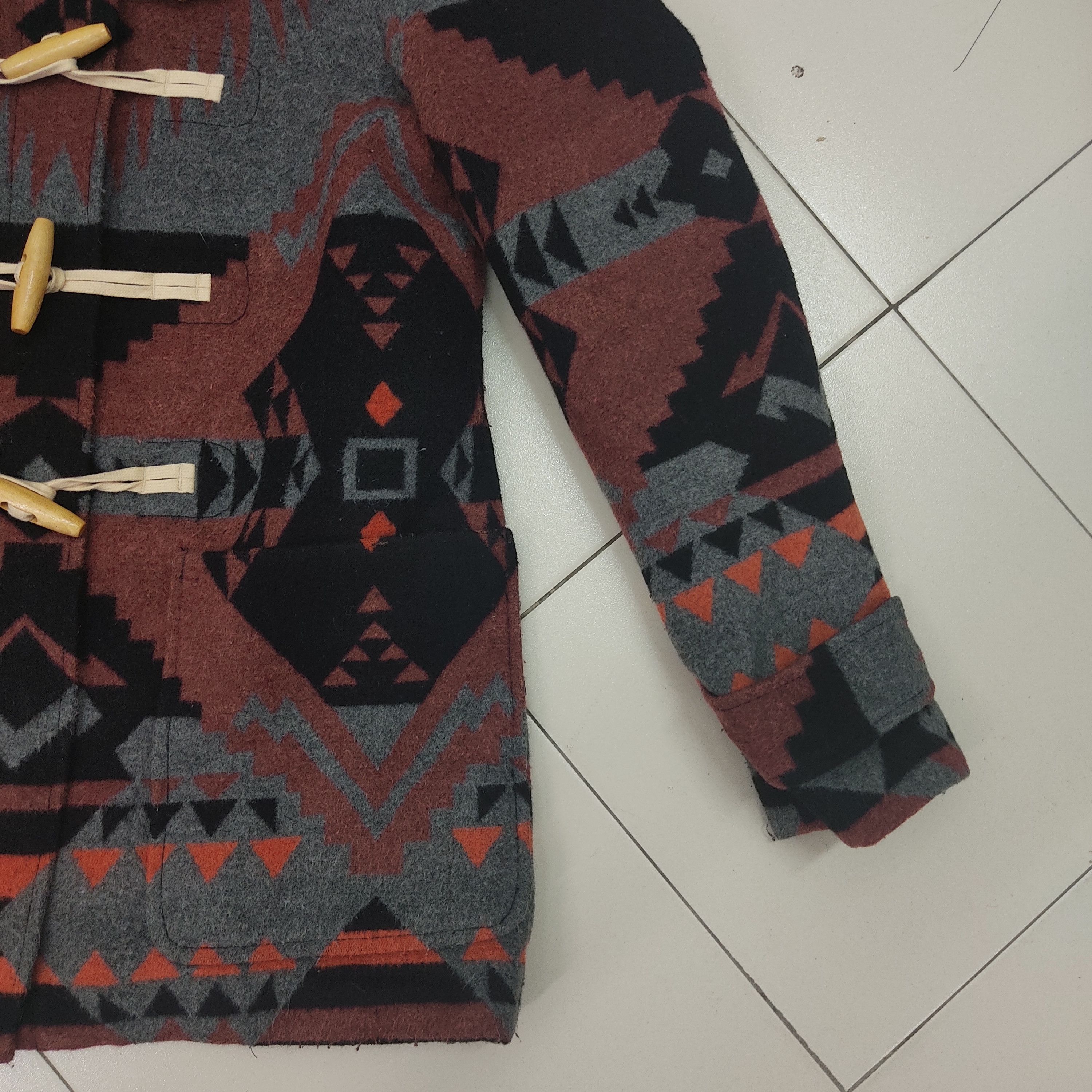 Gap × Native Gap Aztec navajo native pattern hoodie wool jacket Size US S / EU 44-46 / 1 - 9 Thumbnail