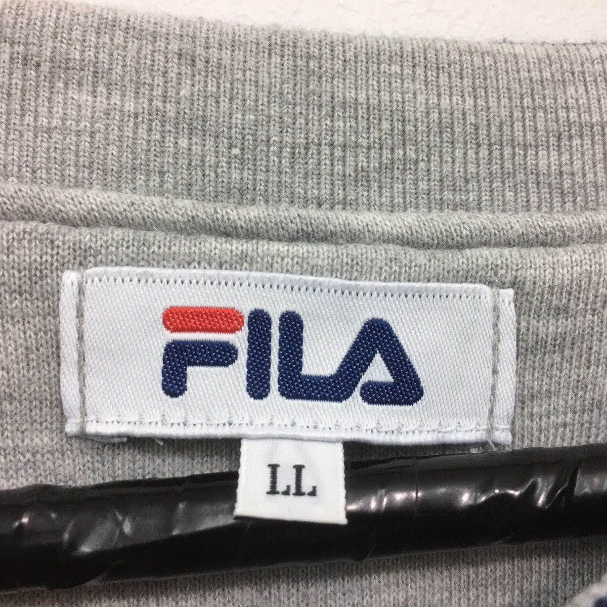 Fila × Vintage FILA Sweatshirt Crewneck Small Logo Spellout FILA Size US L / EU 52-54 / 3 - 6 Thumbnail