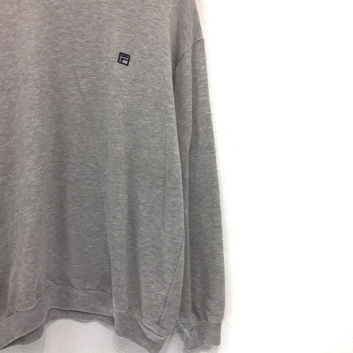 Fila × Vintage FILA Sweatshirt Crewneck Small Logo Spellout FILA Size US L / EU 52-54 / 3 - 4 Thumbnail