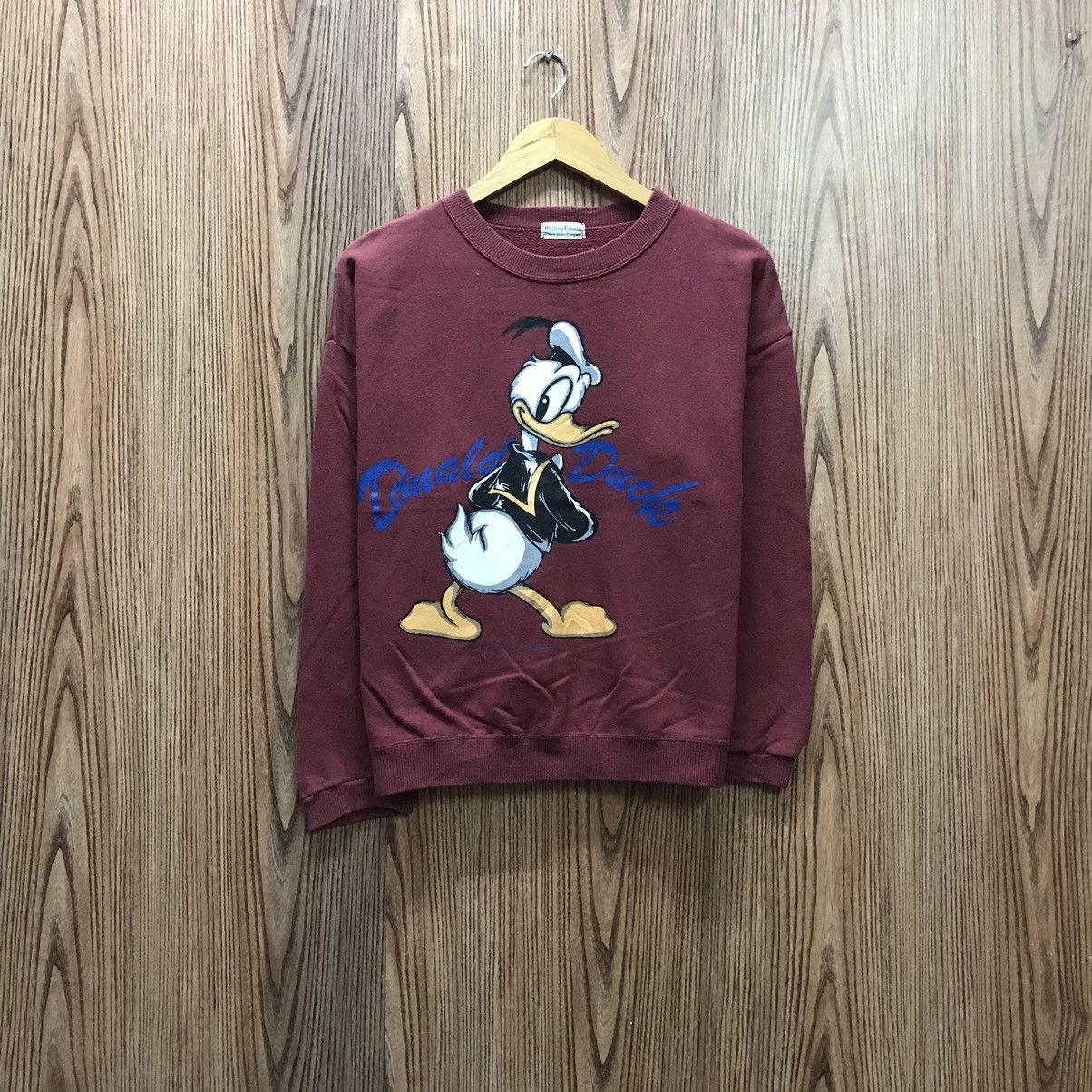 Cartoon Network × Disney × Vintage Vintage Donald Duck Sweatshirt Size US S / EU 44-46 / 1 - 1 Thumbnail
