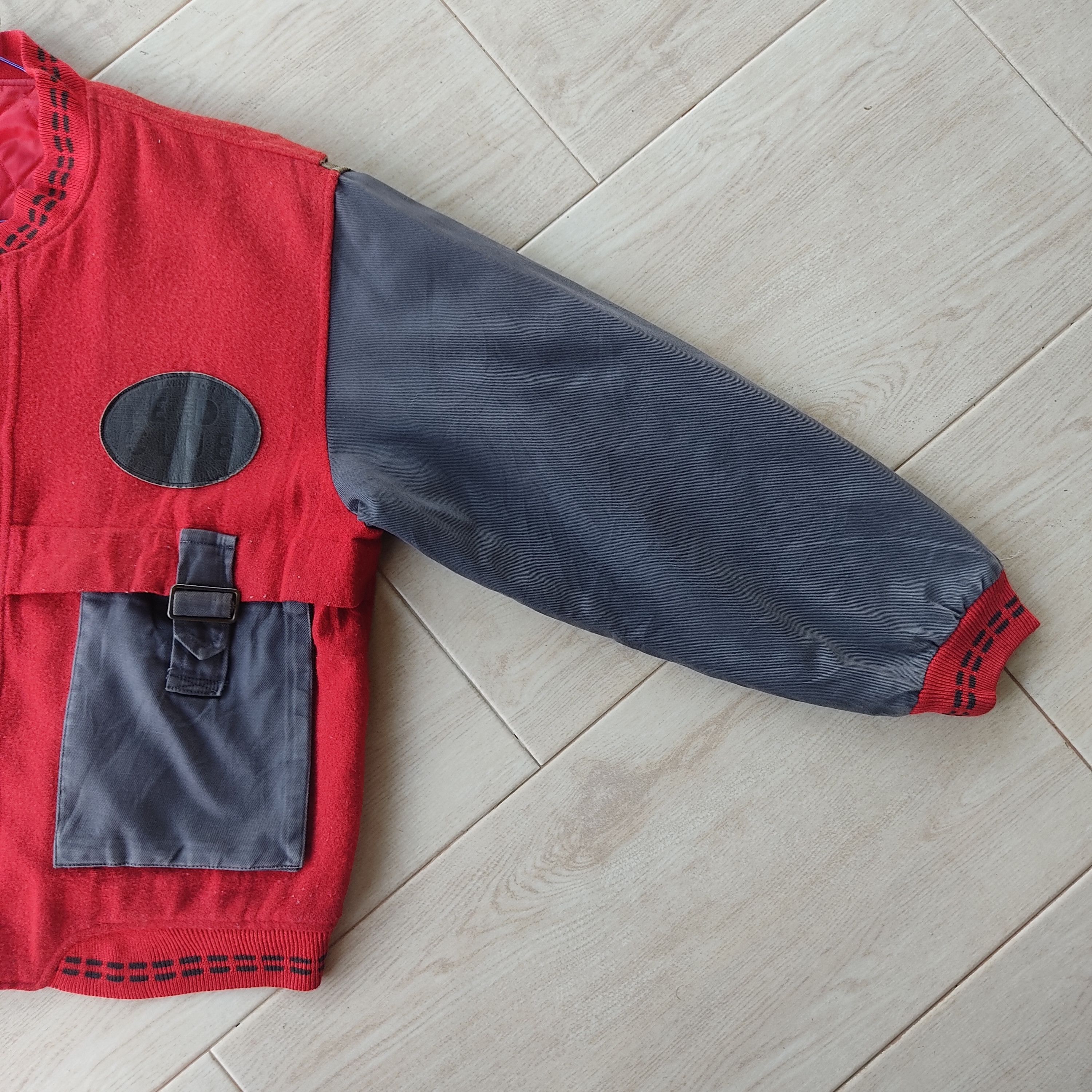 Vintage Vintage Elvencedor Patchwork Cutton Sleeve Varsity Jacket Size US L / EU 52-54 / 3 - 11 Thumbnail