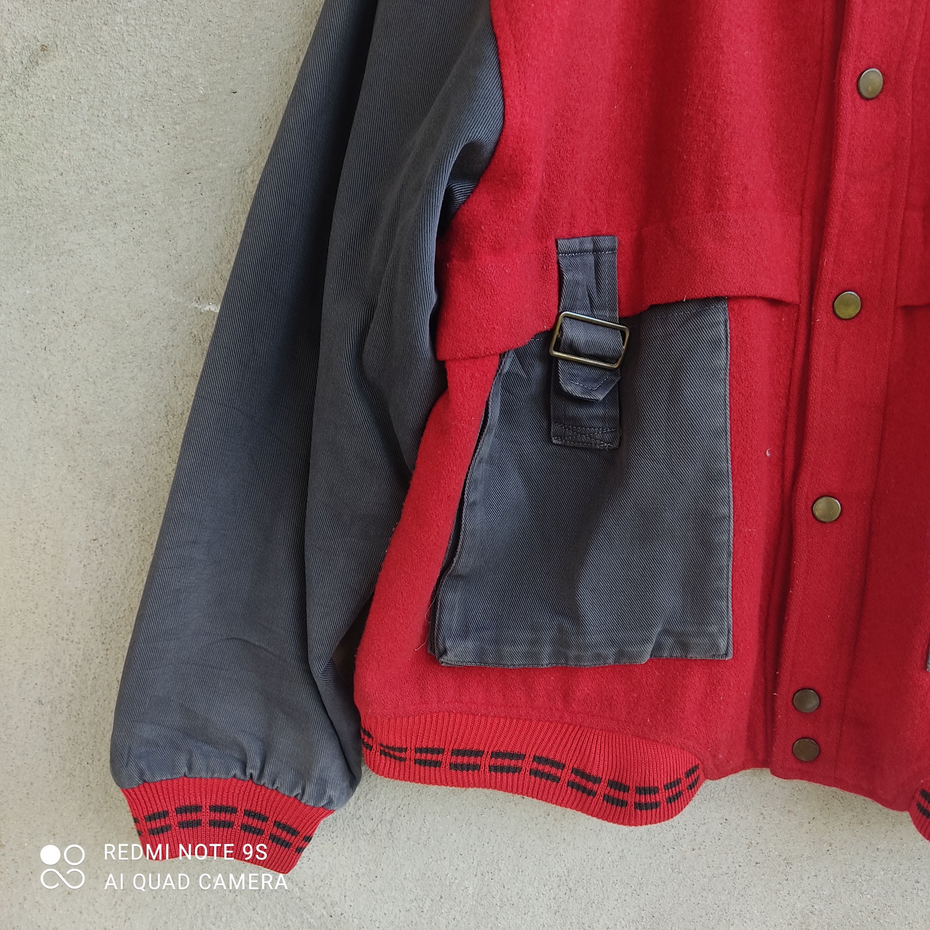 Vintage Vintage Elvencedor Patchwork Cutton Sleeve Varsity Jacket Size US L / EU 52-54 / 3 - 4 Thumbnail