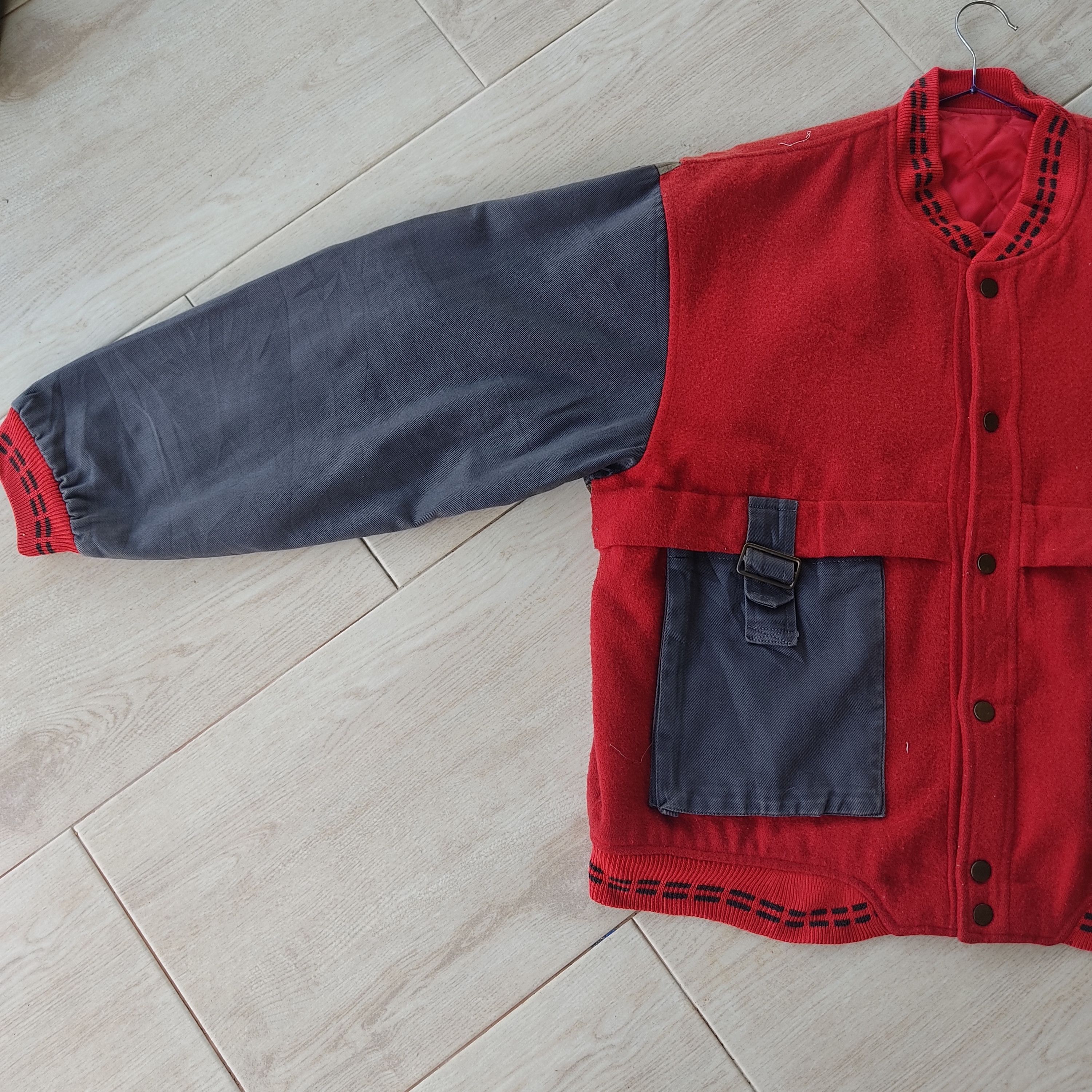 Vintage Vintage Elvencedor Patchwork Cutton Sleeve Varsity Jacket Size US L / EU 52-54 / 3 - 10 Thumbnail