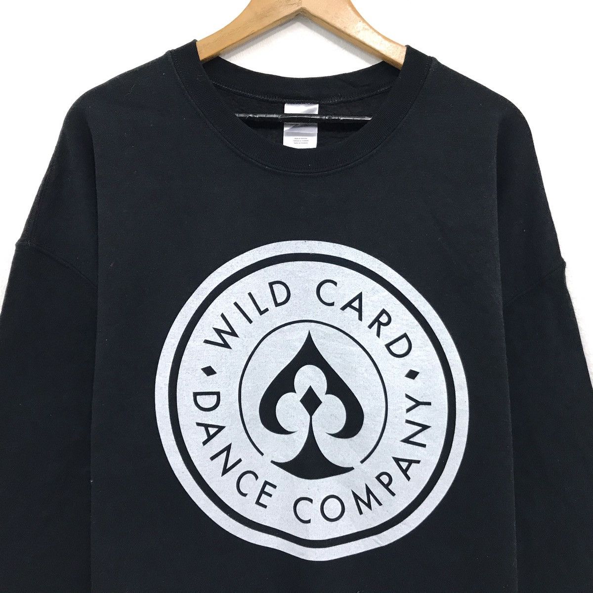 Gildan Wild Card Sweatshirt Big Logo ♠️ Wild Card Dance Company Size US L / EU 52-54 / 3 - 2 Thumbnail