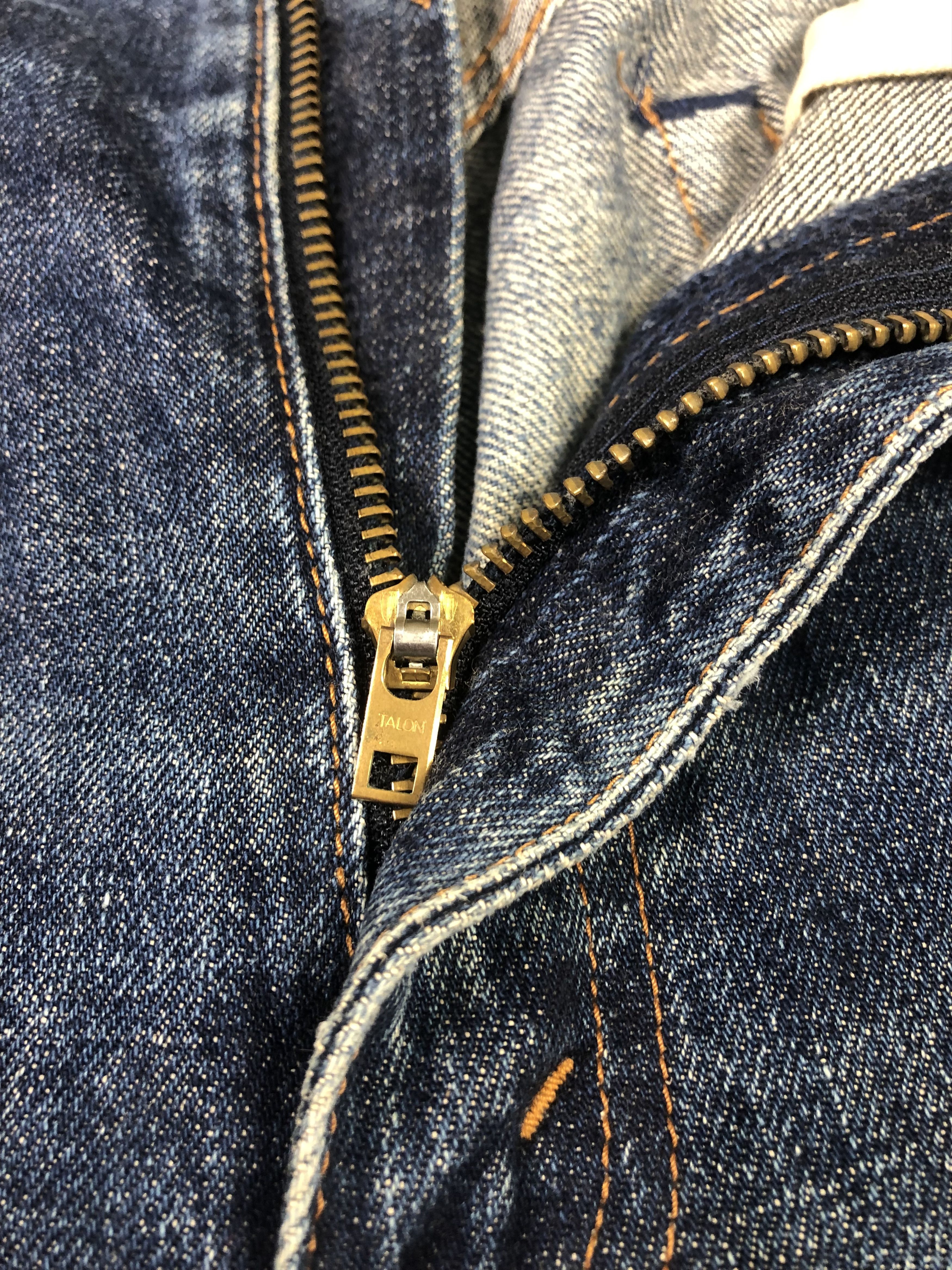 Levi's Vintage Levis Big E 502 Jeans Selvedges 32x29.5 Size US 32 / EU 48 - 3 Thumbnail