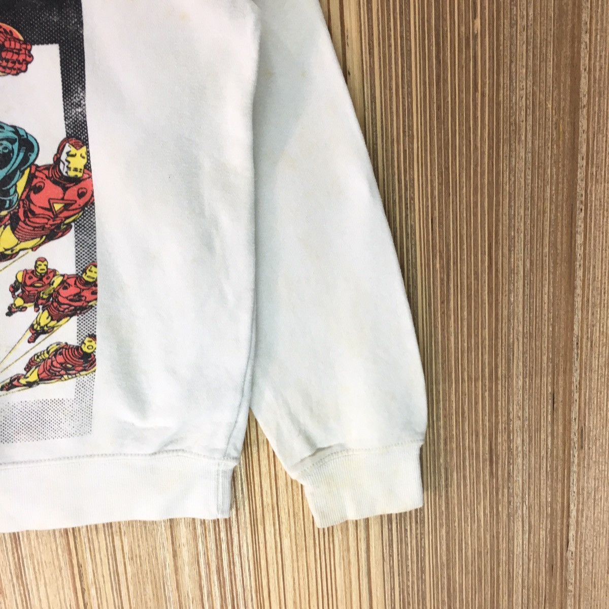 Marvel Comics × Vintage × Warner Bros Marvel Comics Group Iron Man Superhero Sweatshirt Size US S / EU 44-46 / 1 - 4 Thumbnail