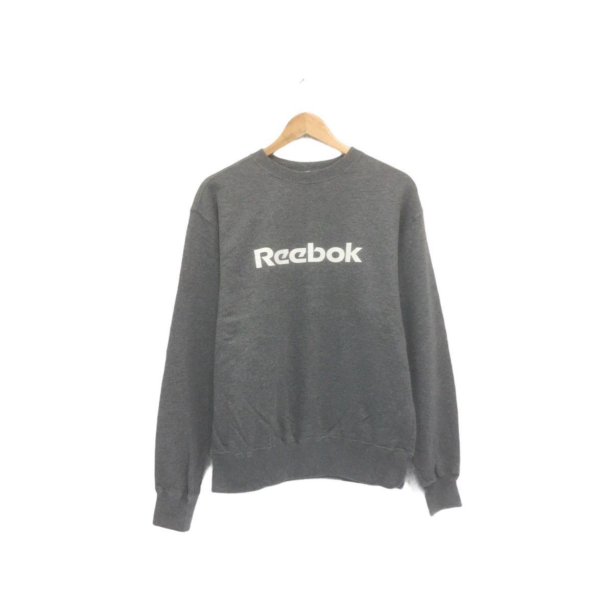 Reebok × Vintage Vintage REEBOK Sweatshirt Big Logo Print Spellout REEBOK Size US M / EU 48-50 / 2 - 1 Thumbnail