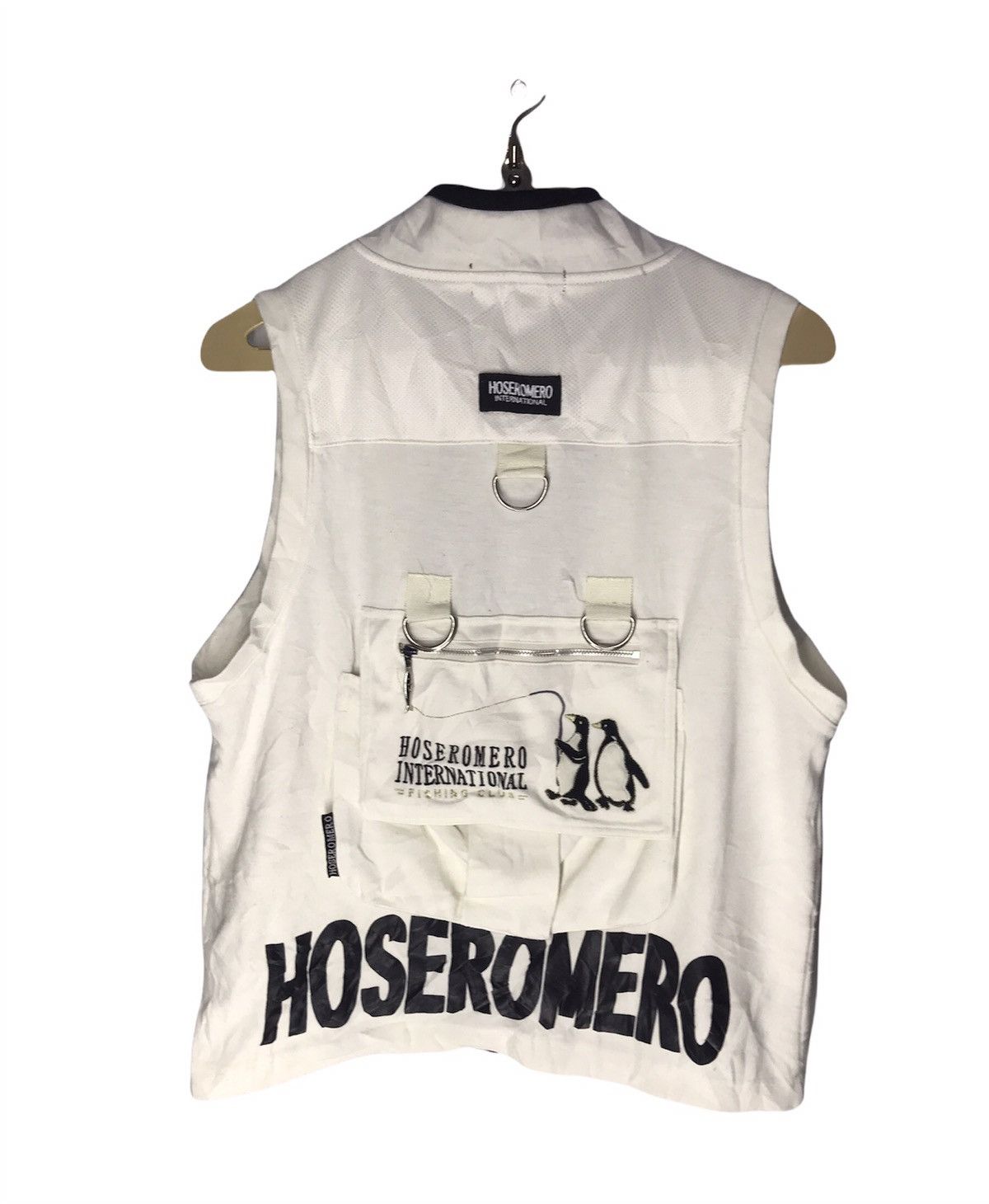 Japanese Brand Sleeveless sweater fishing by hoseromero club fishing Size US M / EU 48-50 / 2 - 2 Thumbnail