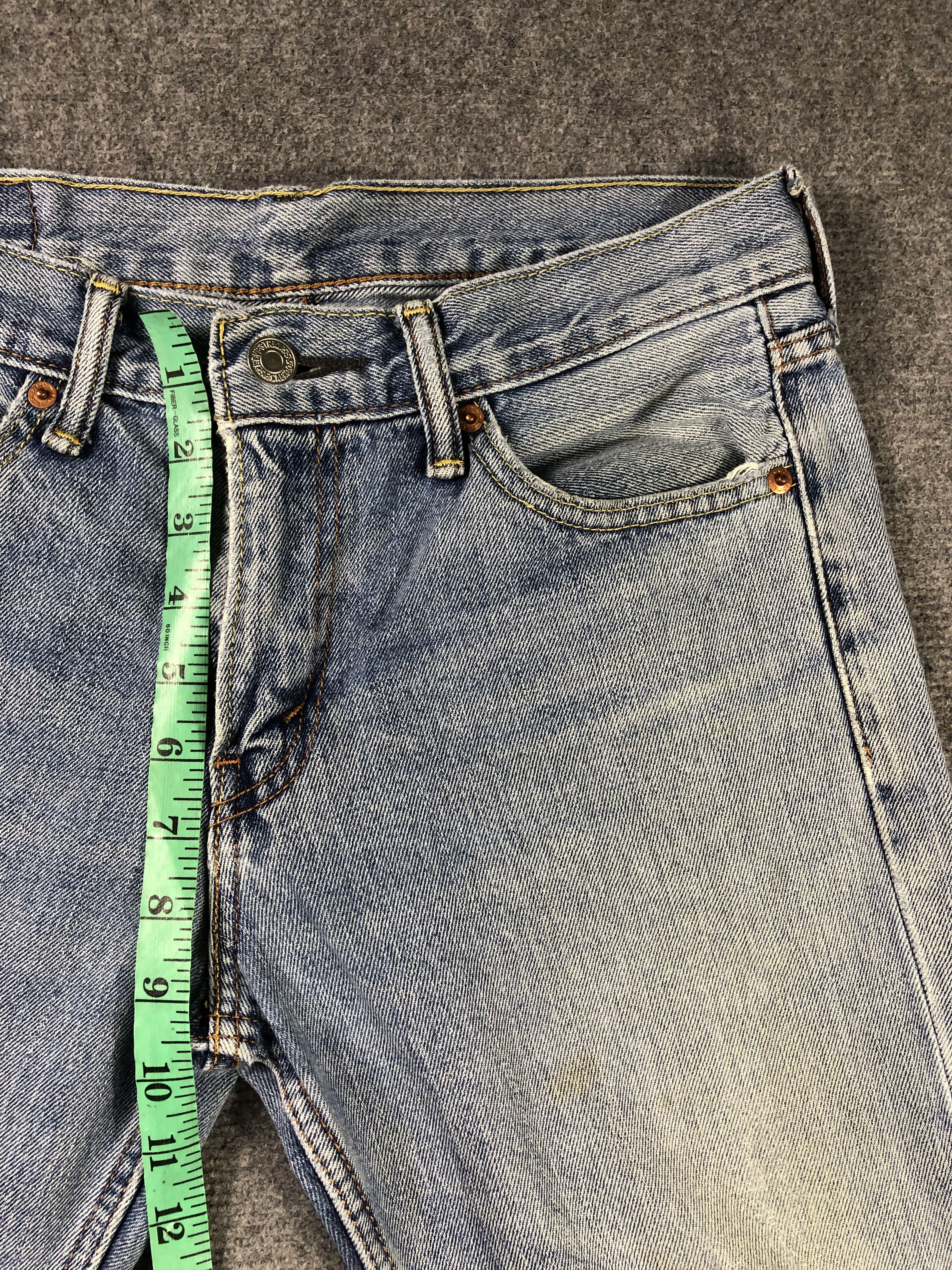 Levi's Wash Blue Levis 511 Denim Jeans 31x27.5 Size US 31 - 7 Thumbnail
