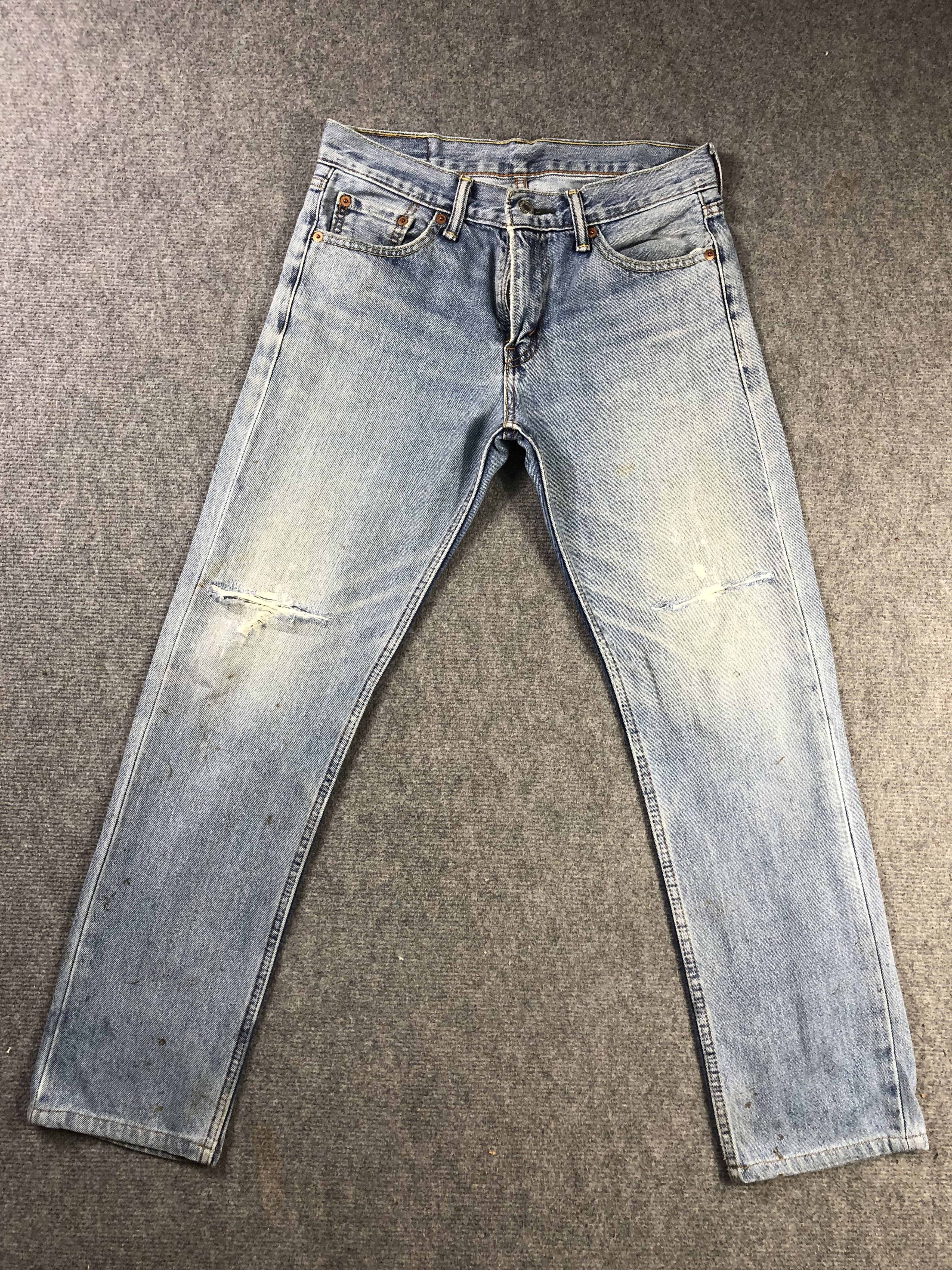 Levi's Wash Blue Levis 511 Denim Jeans 31x27.5 Size US 31 - 1 Thumbnail