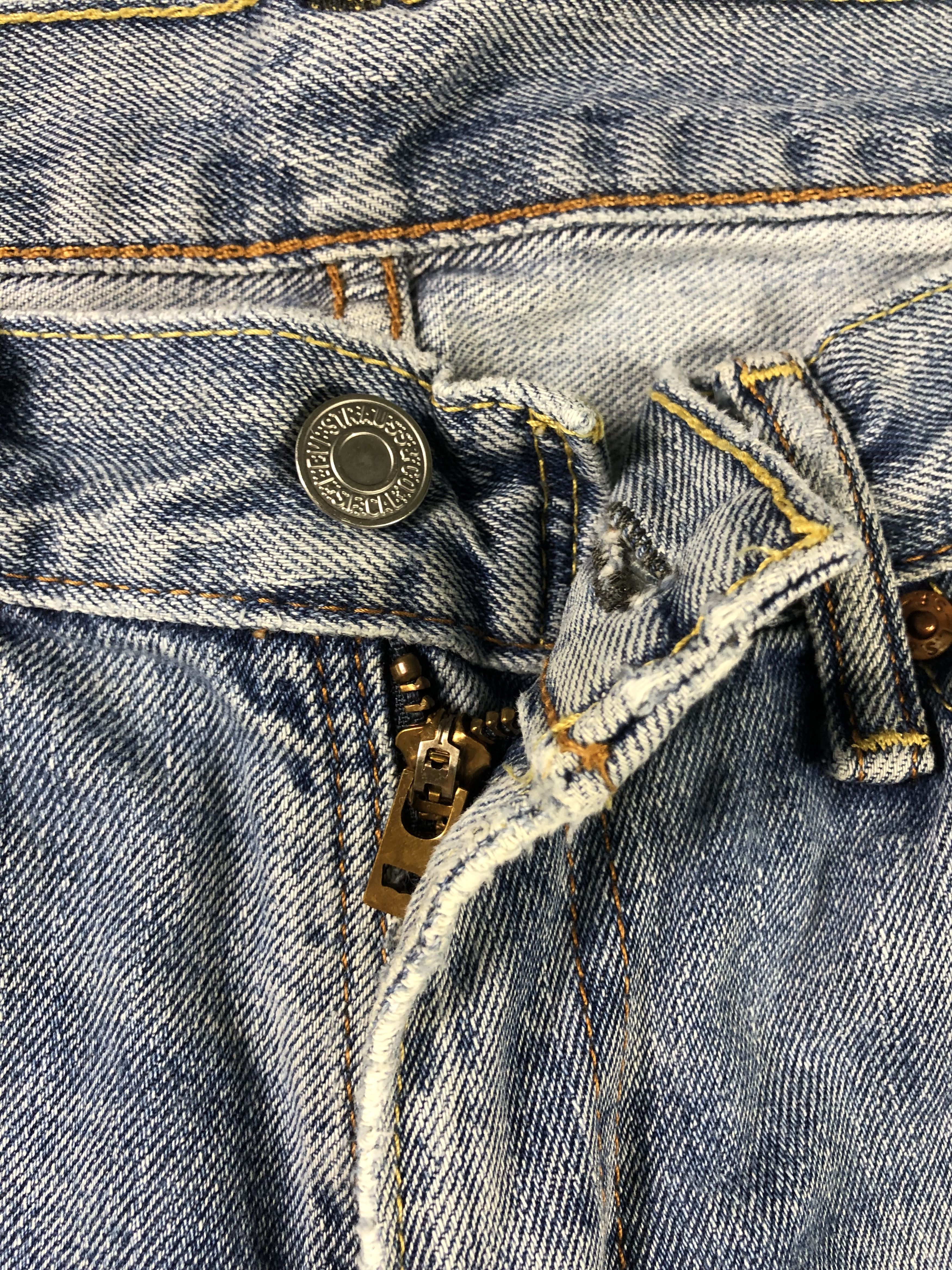 Levi's Wash Blue Levis 511 Denim Jeans 31x27.5 Size US 31 - 2 Thumbnail
