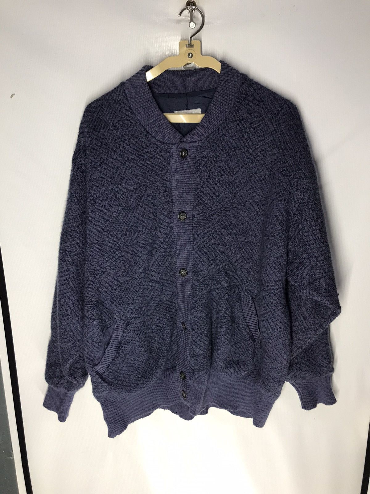 Japanese Brand Knitwear button sweater by kosugi Size US L / EU 52-54 / 3 - 7 Thumbnail