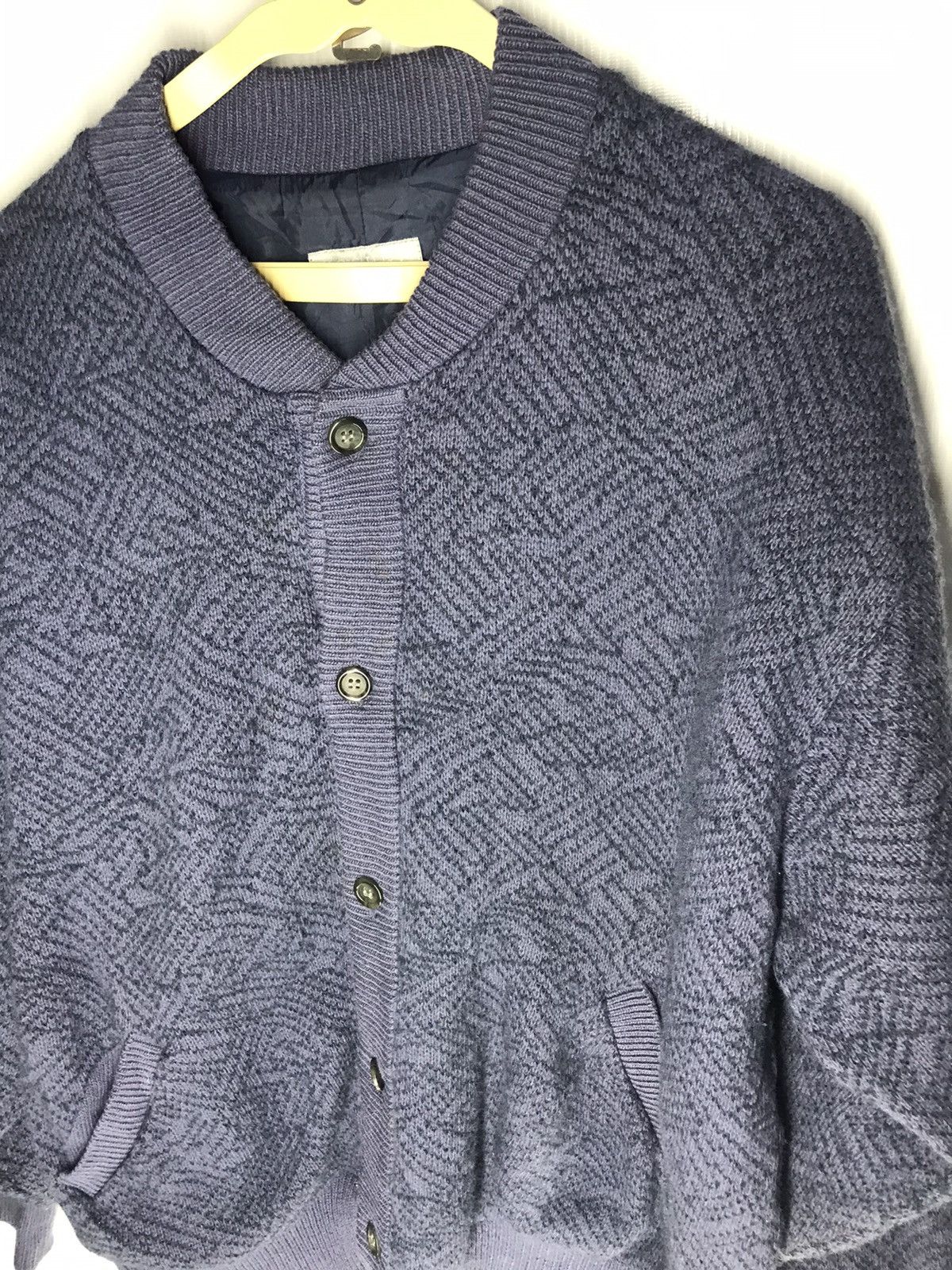 Japanese Brand Knitwear button sweater by kosugi Size US L / EU 52-54 / 3 - 6 Thumbnail