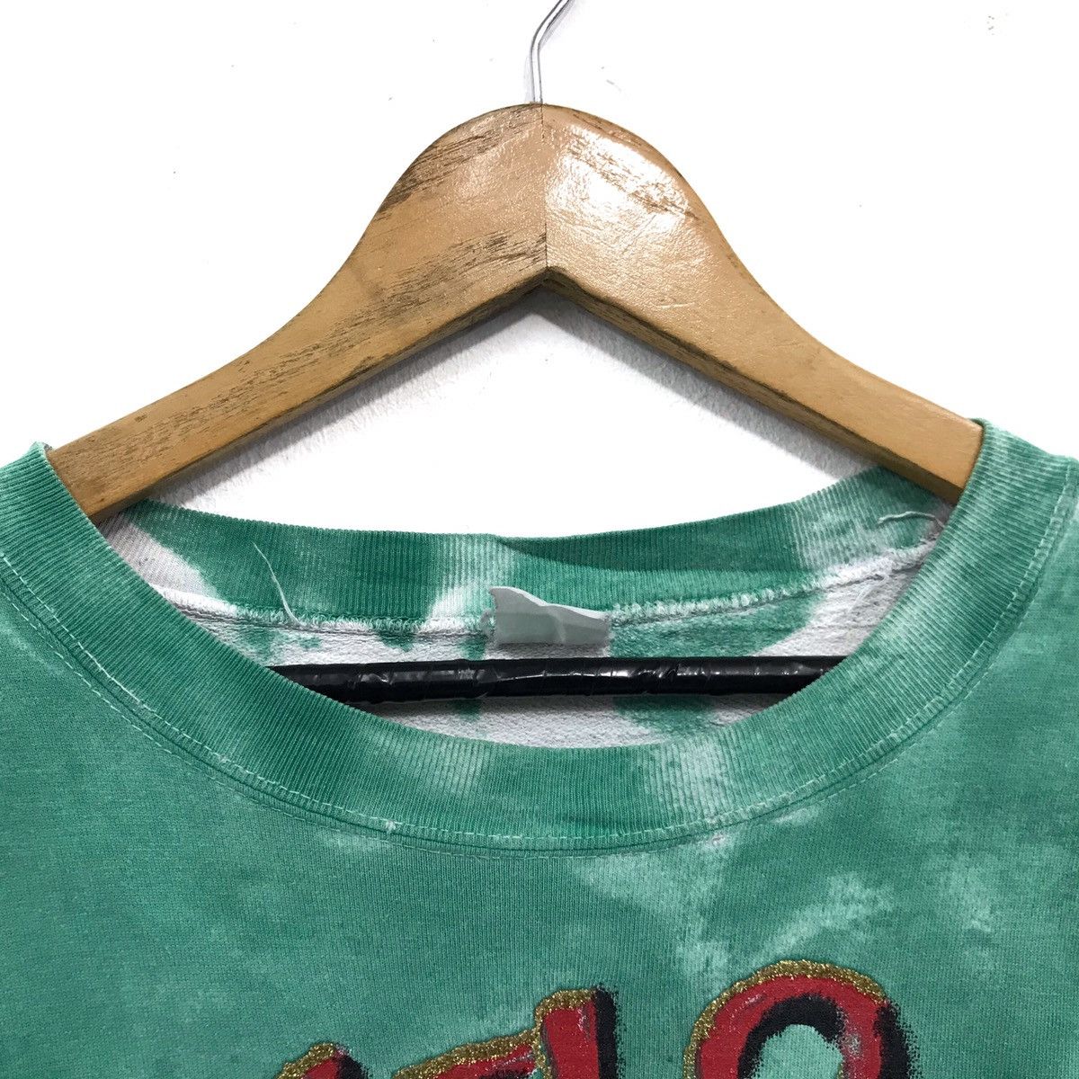 Other × Vintage Vintage Tie Dye Sweatshirt Biglogo Ho Ho Ho Santa Christmas Size US L / EU 52-54 / 3 - 5 Thumbnail