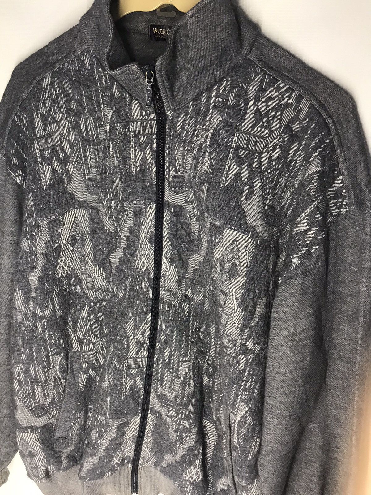 Japanese Brand Wood country zipper sweater Size US L / EU 52-54 / 3 - 3 Thumbnail