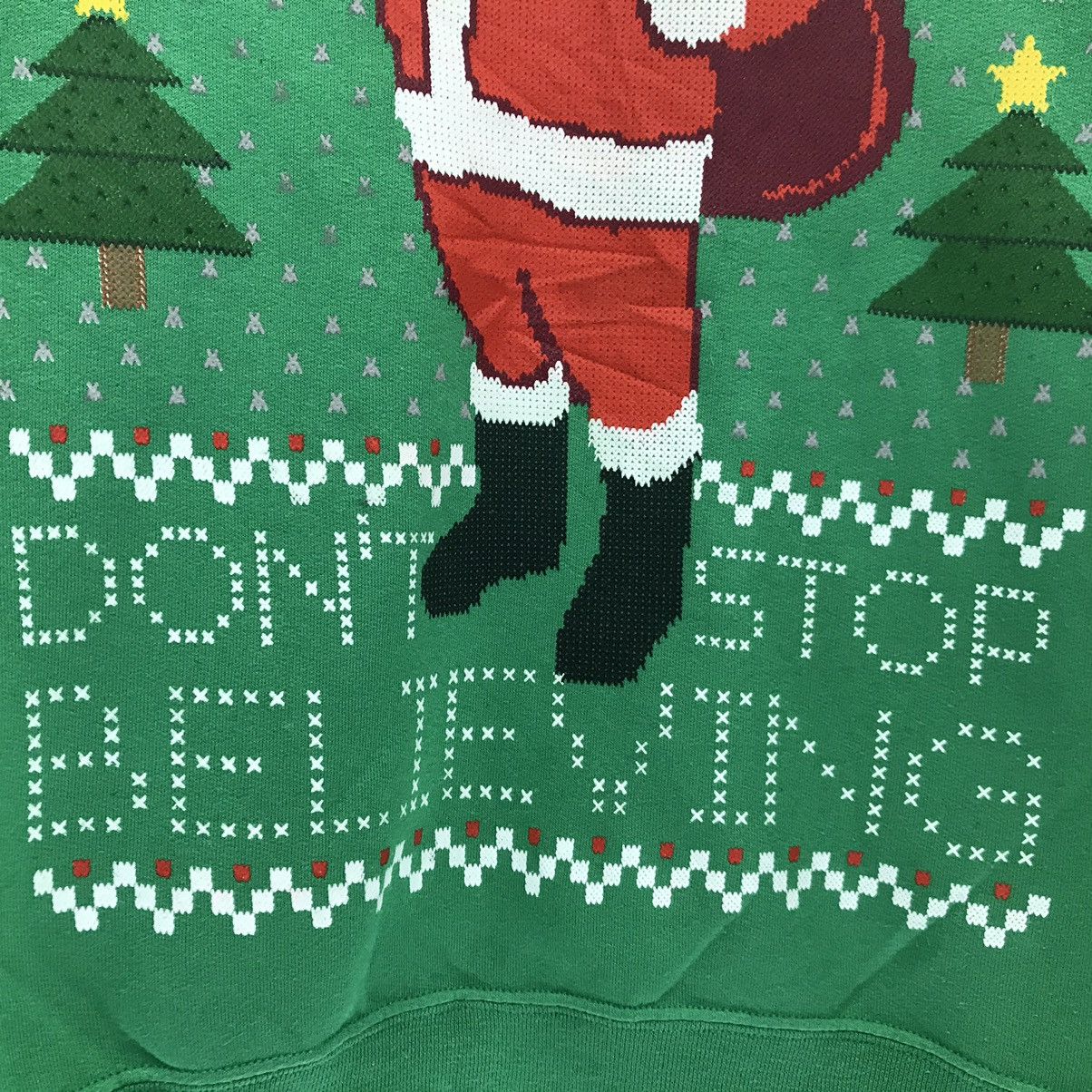 Other × Vintage Vintage Santa Claus Sweatshirt Santa Claus Drink Beer Size US M / EU 48-50 / 2 - 5 Thumbnail