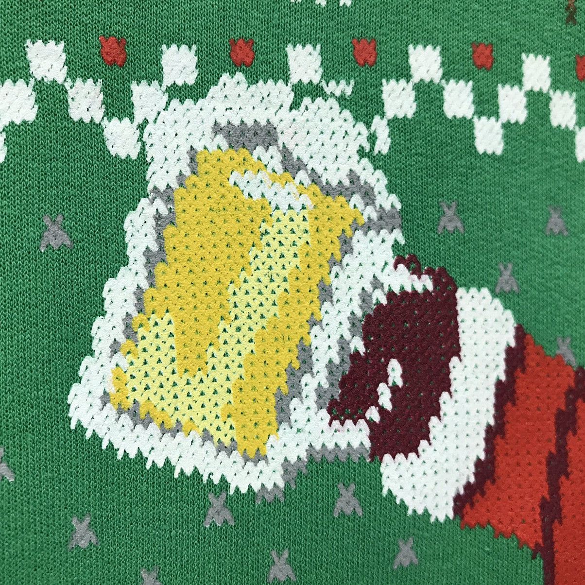 Other × Vintage Vintage Santa Claus Sweatshirt Santa Claus Drink Beer Size US M / EU 48-50 / 2 - 4 Thumbnail