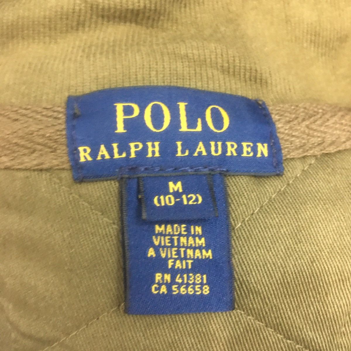Polo Ralph Lauren × Ralph Lauren Vintage Polo Ralph Lauren Military Sweatshirt Logo Design Size US S / EU 44-46 / 1 - 11 Thumbnail