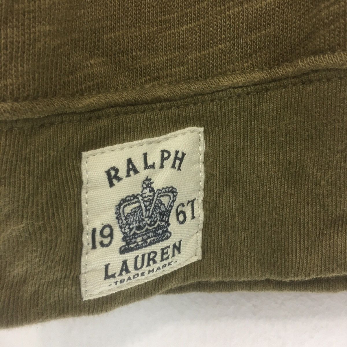 Polo Ralph Lauren × Ralph Lauren Vintage Polo Ralph Lauren Military Sweatshirt Logo Design Size US S / EU 44-46 / 1 - 10 Thumbnail