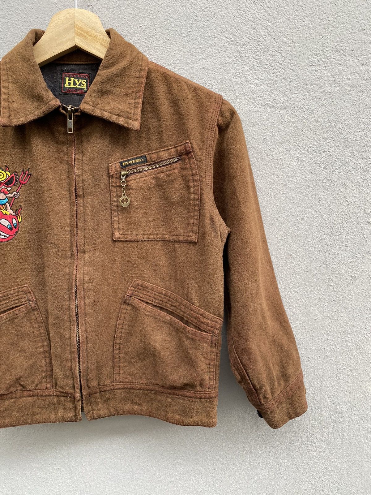 Hysteric Glamour Vintage Rare 90s Hysteric Glamour Mini Fireball Cupra Jacket Size US XXS / EU 40 - 5 Thumbnail