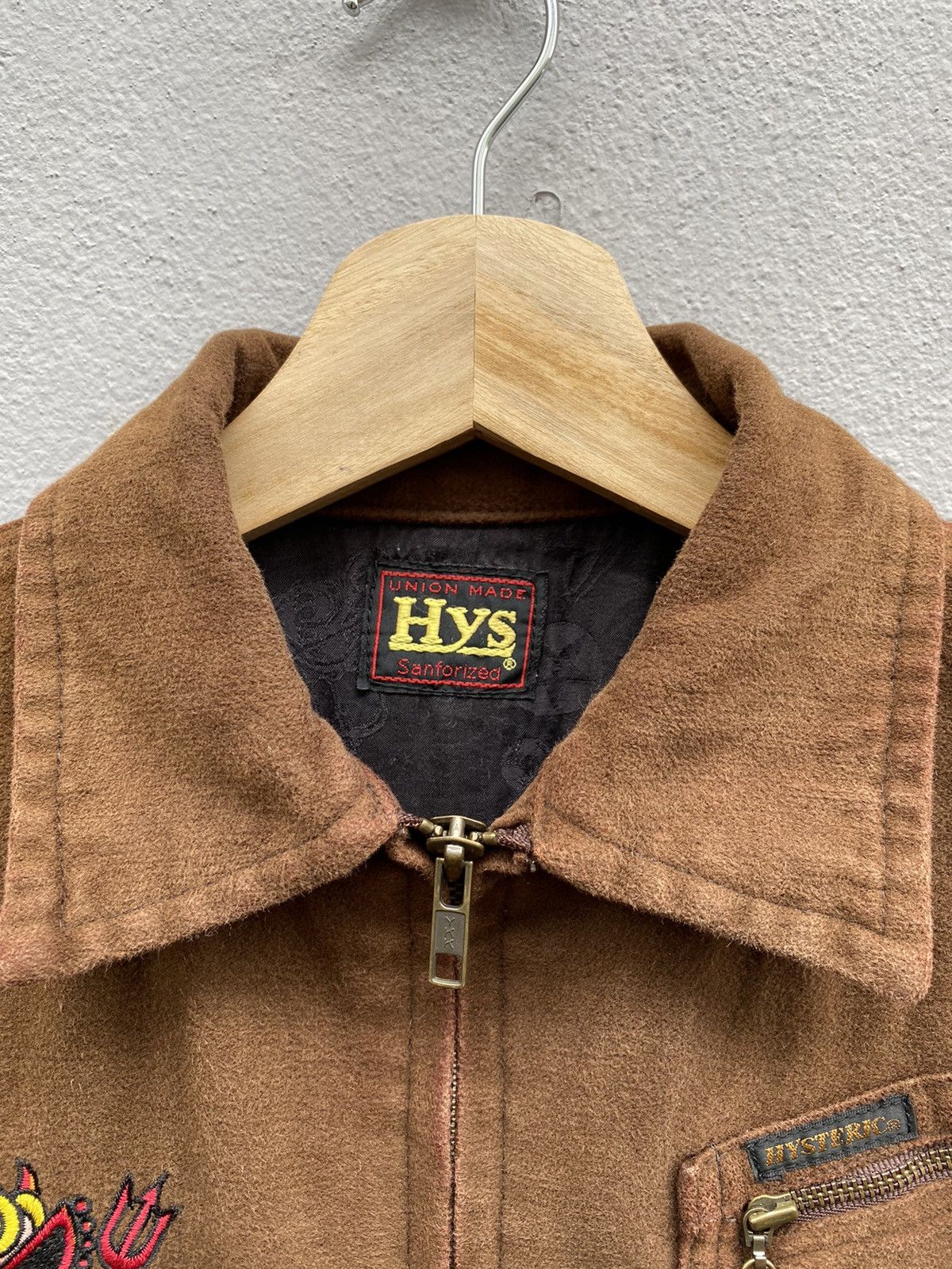Hysteric Glamour Vintage Rare 90s Hysteric Glamour Mini Fireball Cupra Jacket Size US XXS / EU 40 - 10 Thumbnail