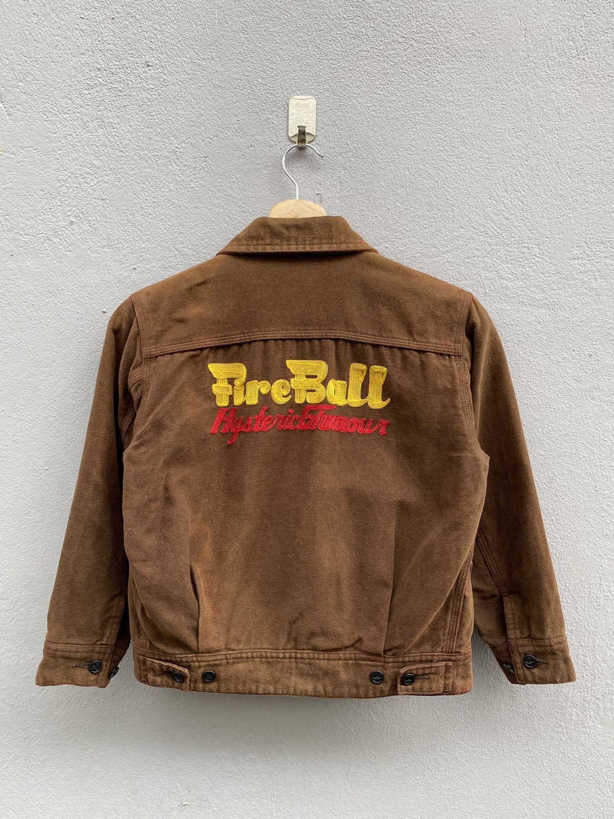 Hysteric Glamour Vintage Rare 90s Hysteric Glamour Mini Fireball Cupra Jacket Size US XXS / EU 40 - 4 Thumbnail