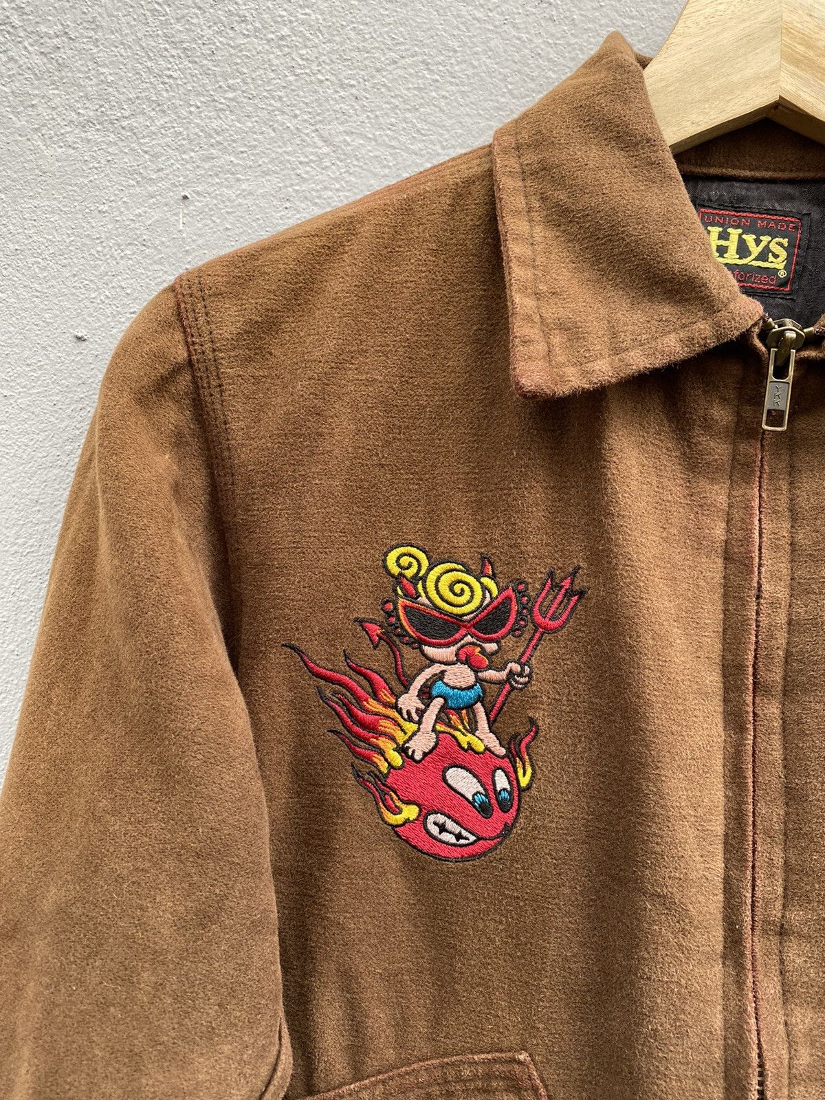 Hysteric Glamour Vintage Rare 90s Hysteric Glamour Mini Fireball Cupra Jacket Size US XXS / EU 40 - 14 Thumbnail