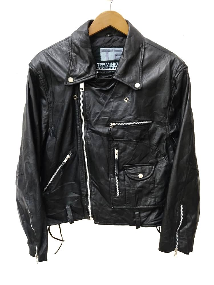 Vintage Terminator 2 Leather Jacket Size US L / EU 52-54 / 3 - 2 Thumbnail