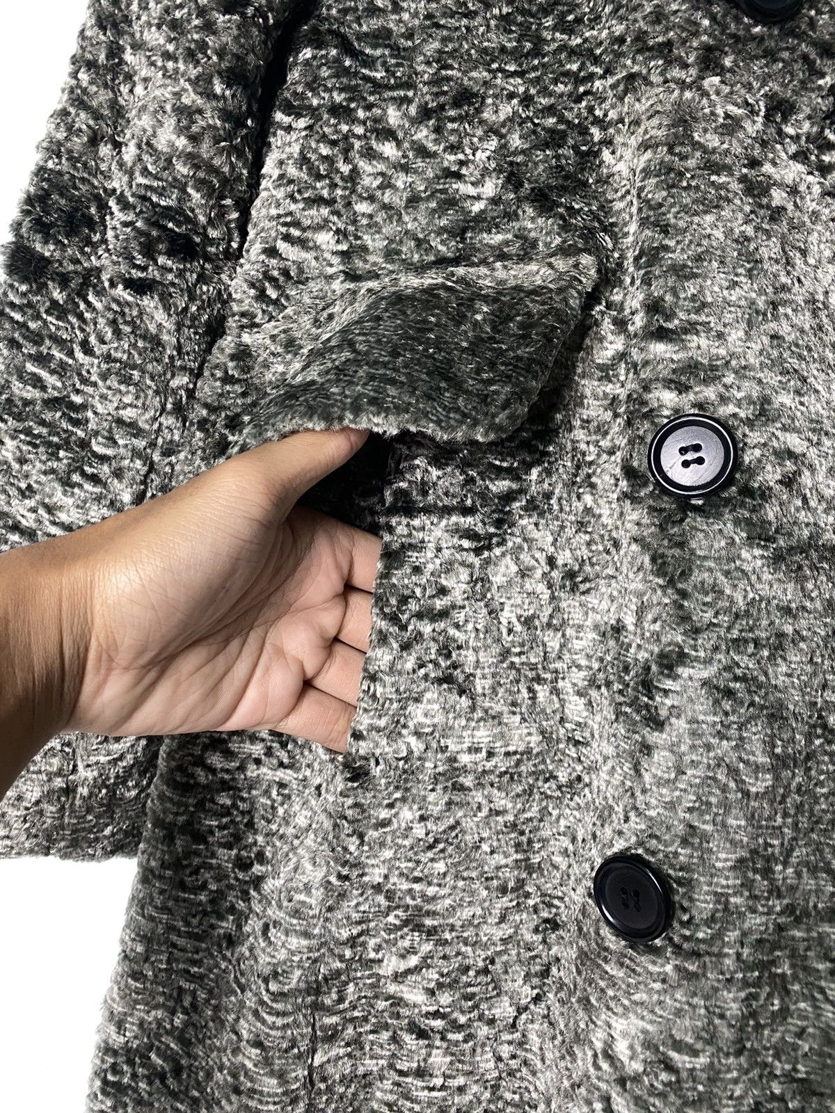 Designer × Isaac Mizrahi Isaac Mizrahi Double Breasted Heavy Coat Made In Usa Size US M / EU 48-50 / 2 - 4 Thumbnail