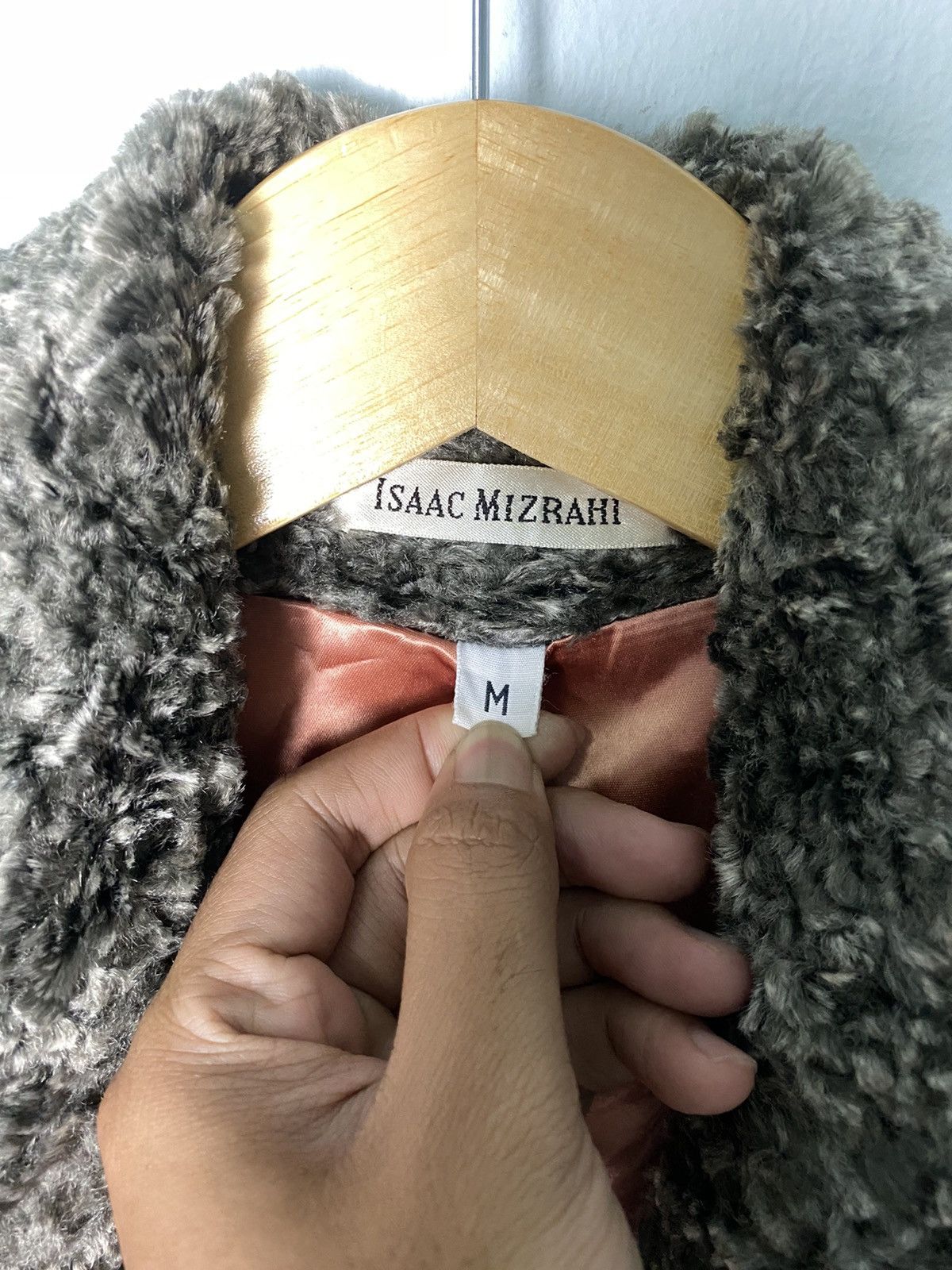 Designer × Isaac Mizrahi Isaac Mizrahi Double Breasted Heavy Coat Made In Usa Size US M / EU 48-50 / 2 - 6 Thumbnail